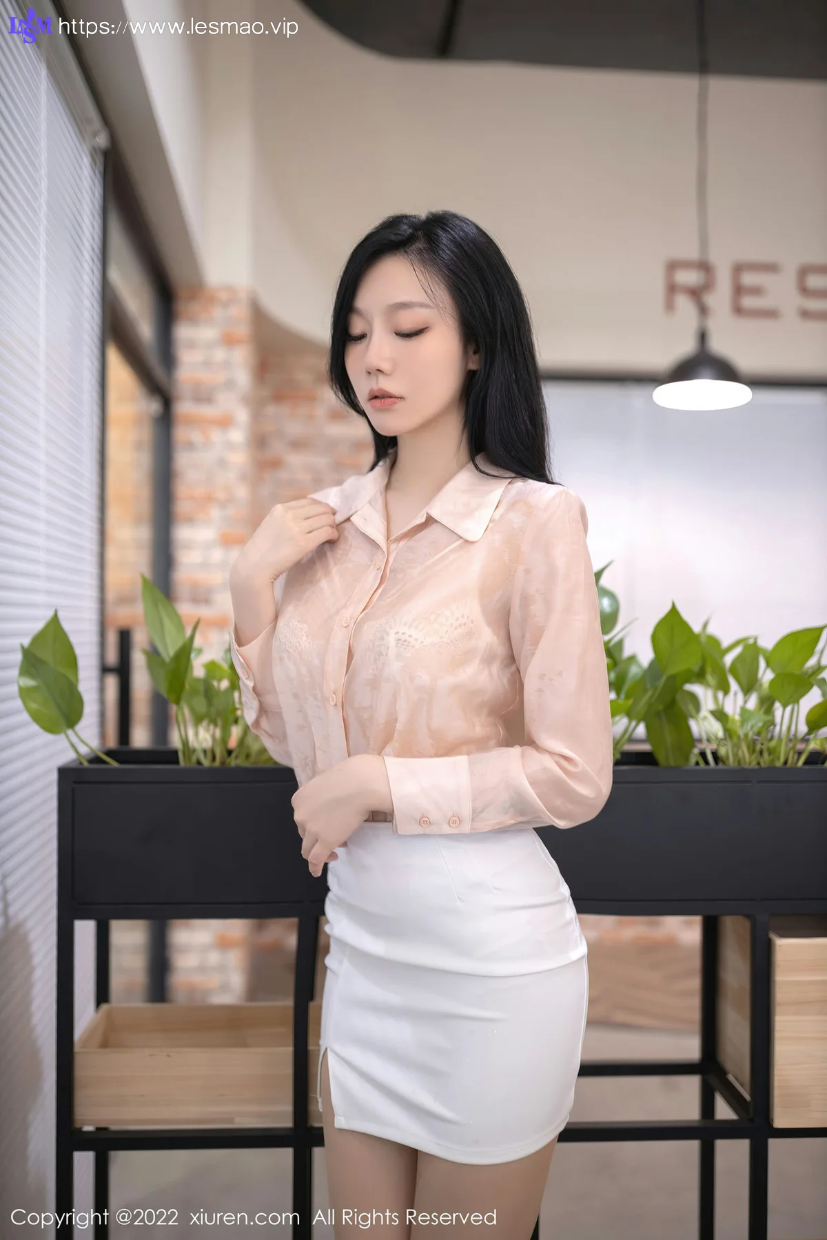 XiuRen 秀人 No.5960 安然anran 白色蕾丝内衣性感写真 - 19