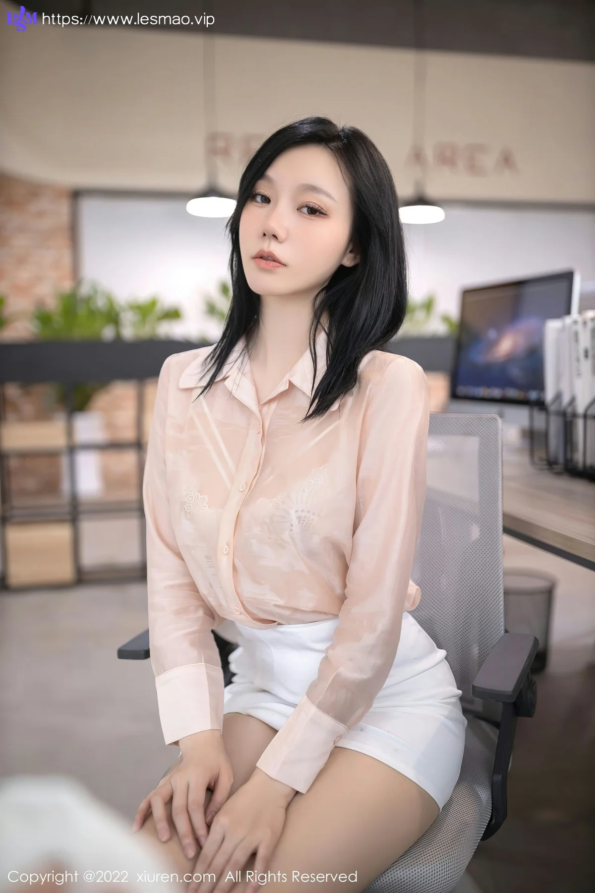 XiuRen 秀人 No.5960 安然anran 白色蕾丝内衣性感写真 - 25