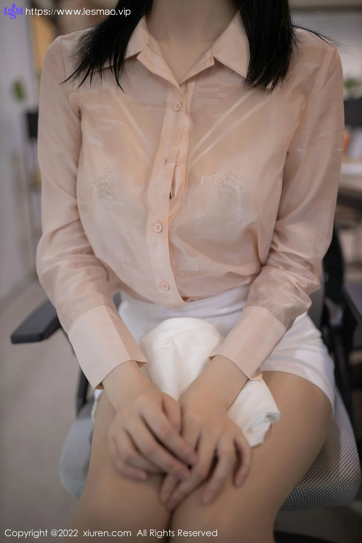 XiuRen 秀人 No.5960 安然anran 白色蕾丝内衣性感写真 - 35