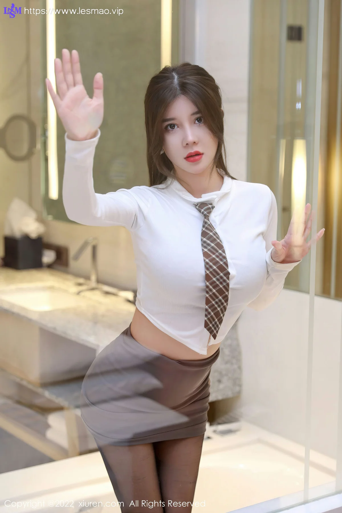 XiuRen 秀人 No.5961 周jojobaby 魅惑黑丝性感私房 - 15