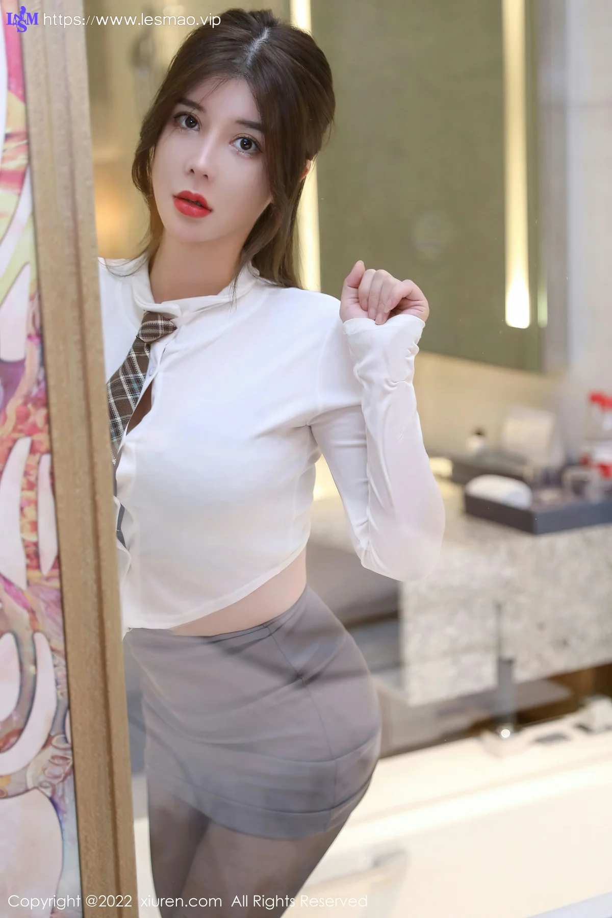 XiuRen 秀人 No.5961 周jojobaby 魅惑黑丝性感私房 - 17