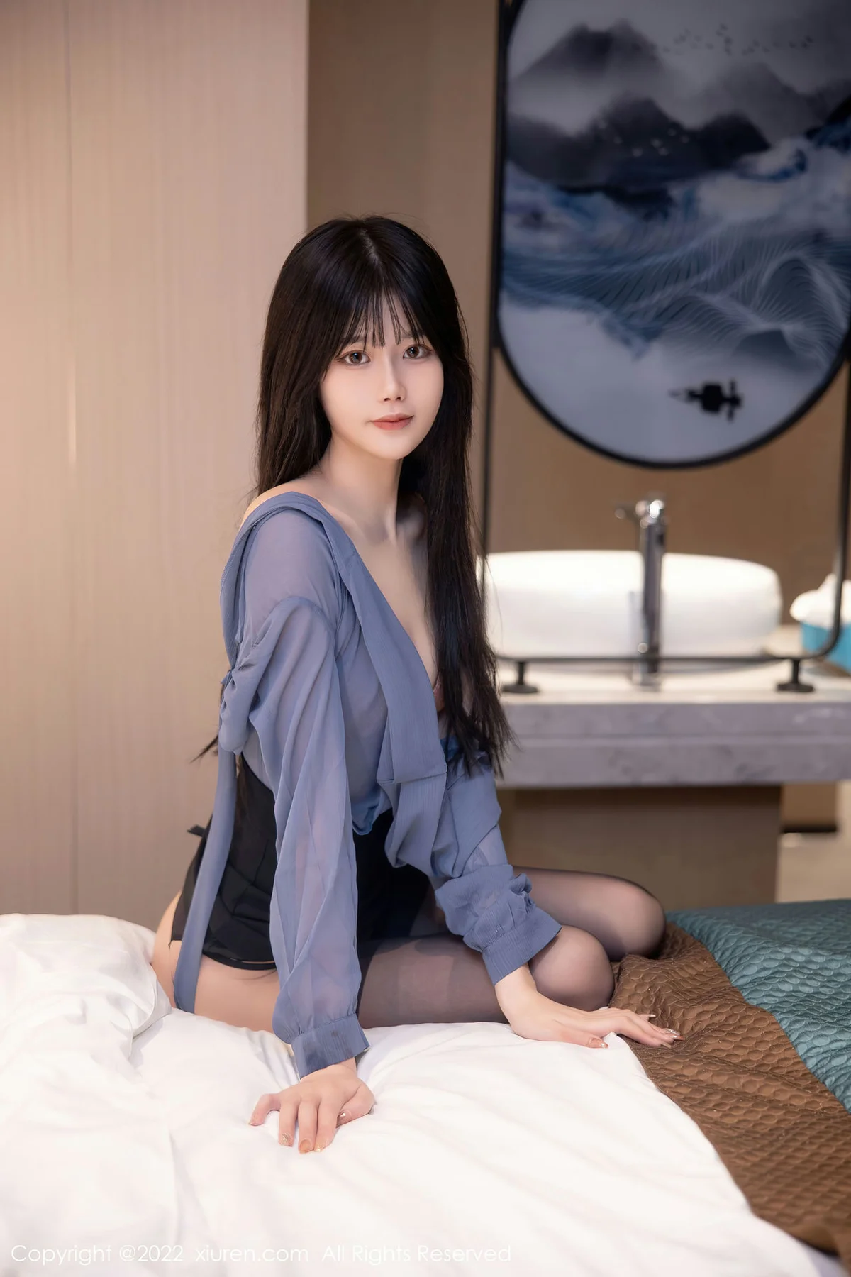 XiuRen 秀人 No.5964 77qiqi 清纯甜美美女性感写真 - 59
