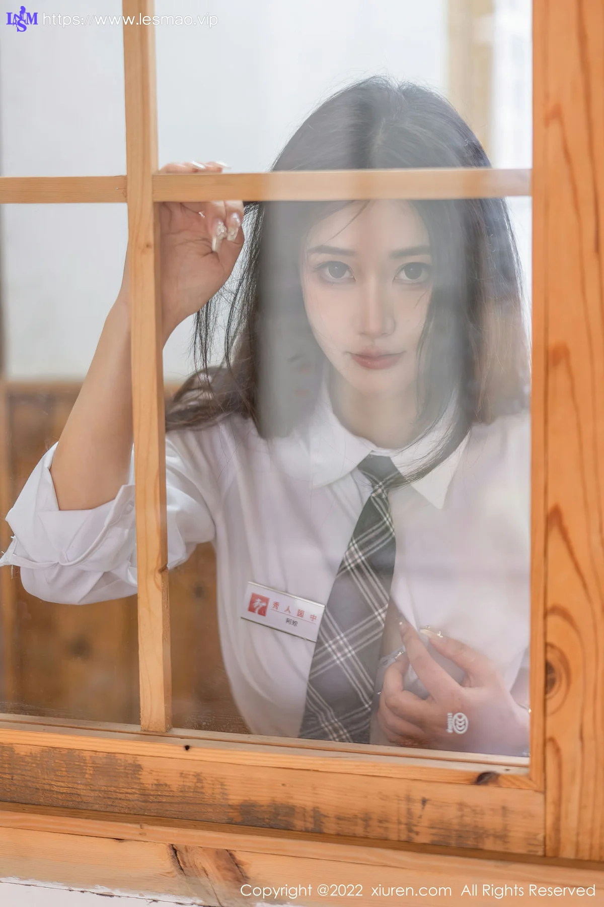 XiuRen 秀人 No.5970 laura阿姣 性感学妹制服性感写真 - 18