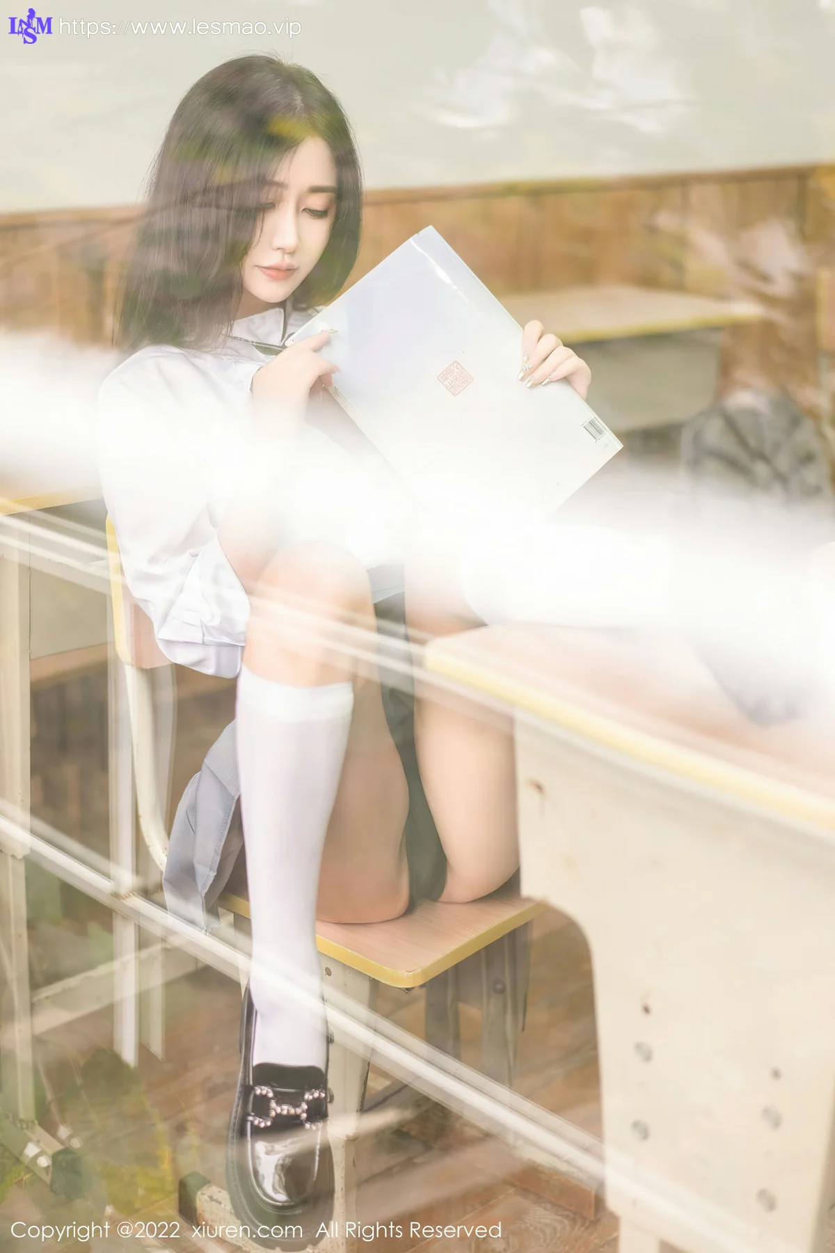 XiuRen 秀人 No.5970 laura阿姣 性感学妹制服性感写真 - 33