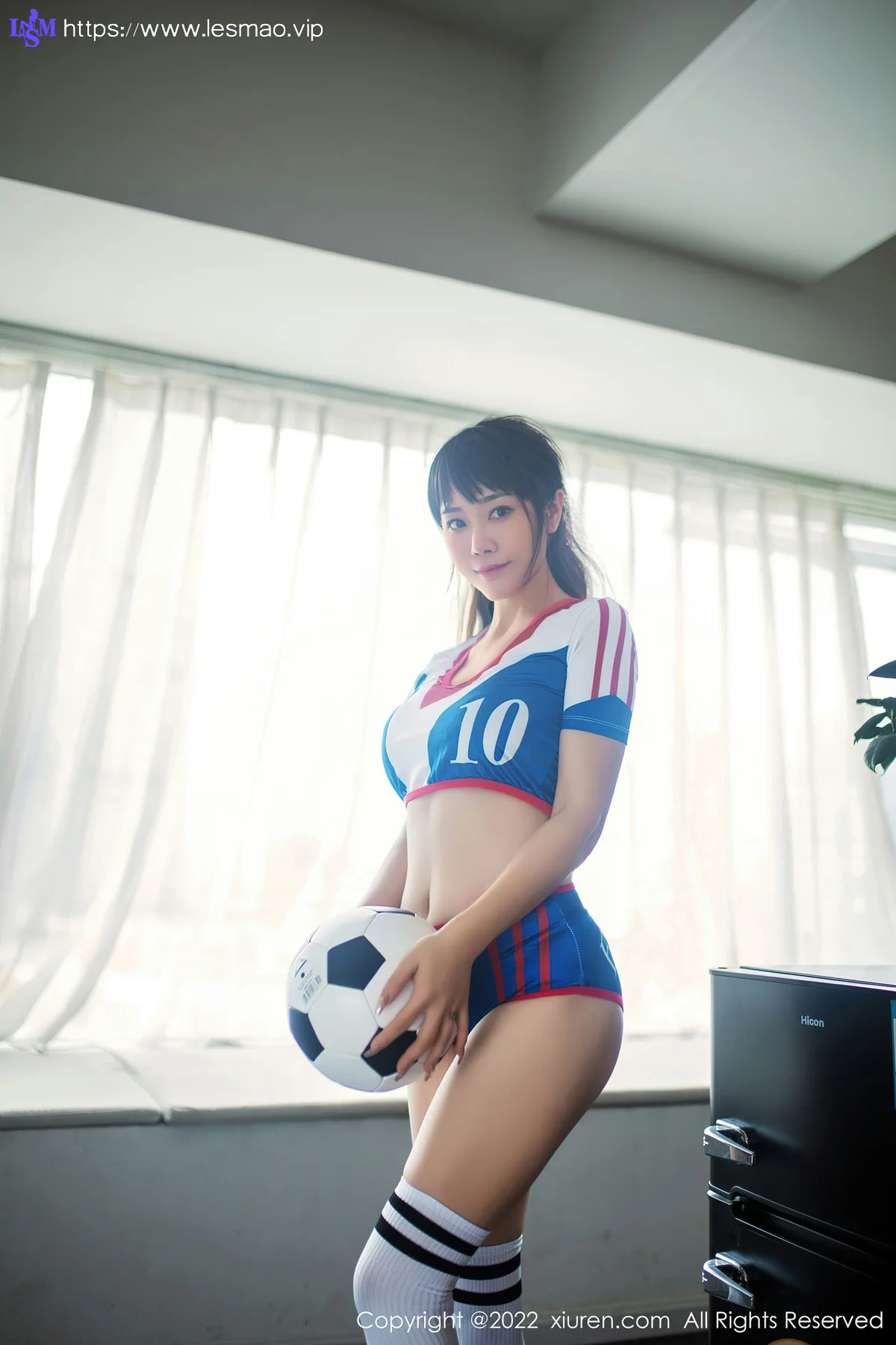 XiuRen 秀人 No.5974 严利娅Yuliya 足球主题拍摄性感写真 - 30