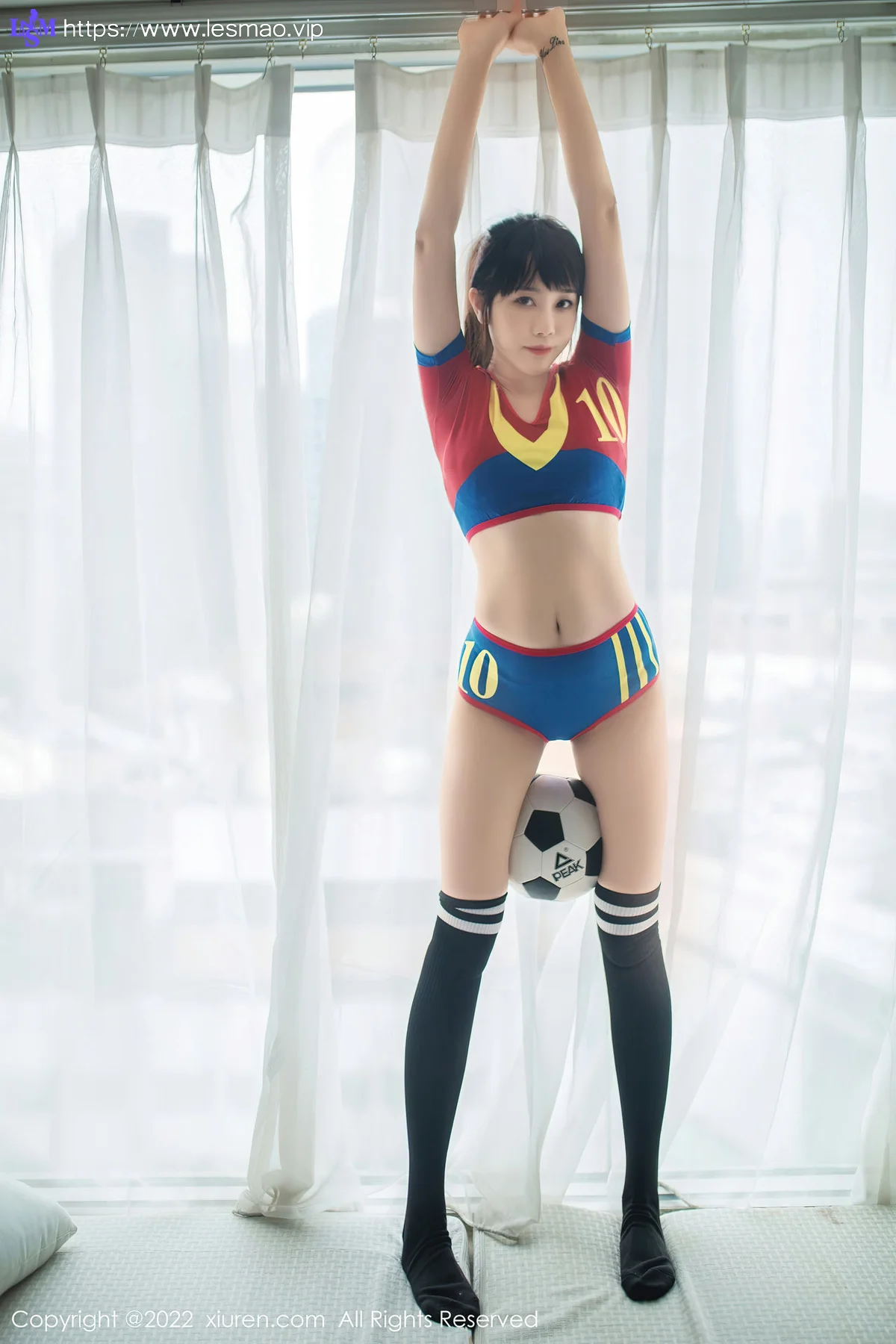 XiuRen 秀人 No.5974 严利娅Yuliya 足球主题拍摄性感写真 - 31