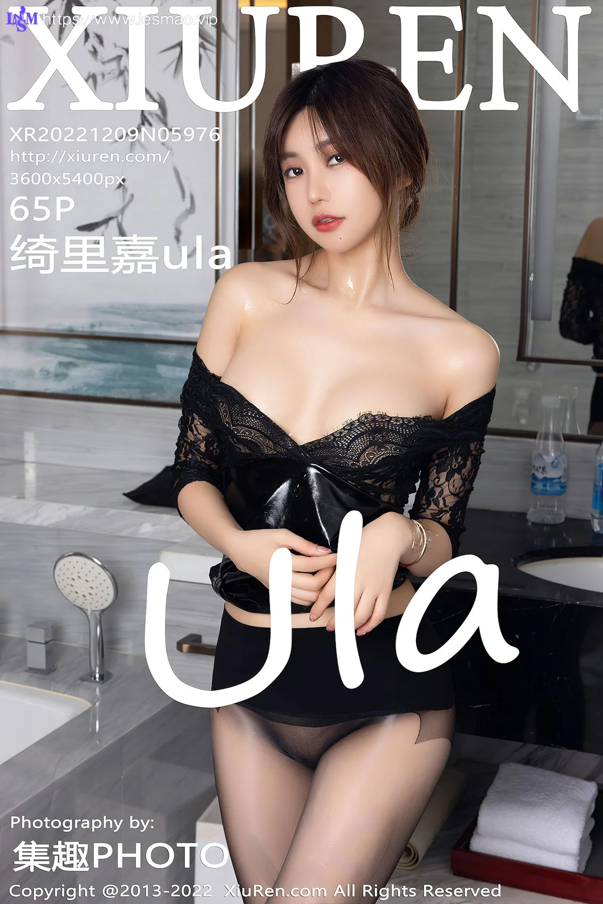 XiuRen 秀人 No.5976 绮里嘉ula 蕾丝连衣短裙性感写真 - 66