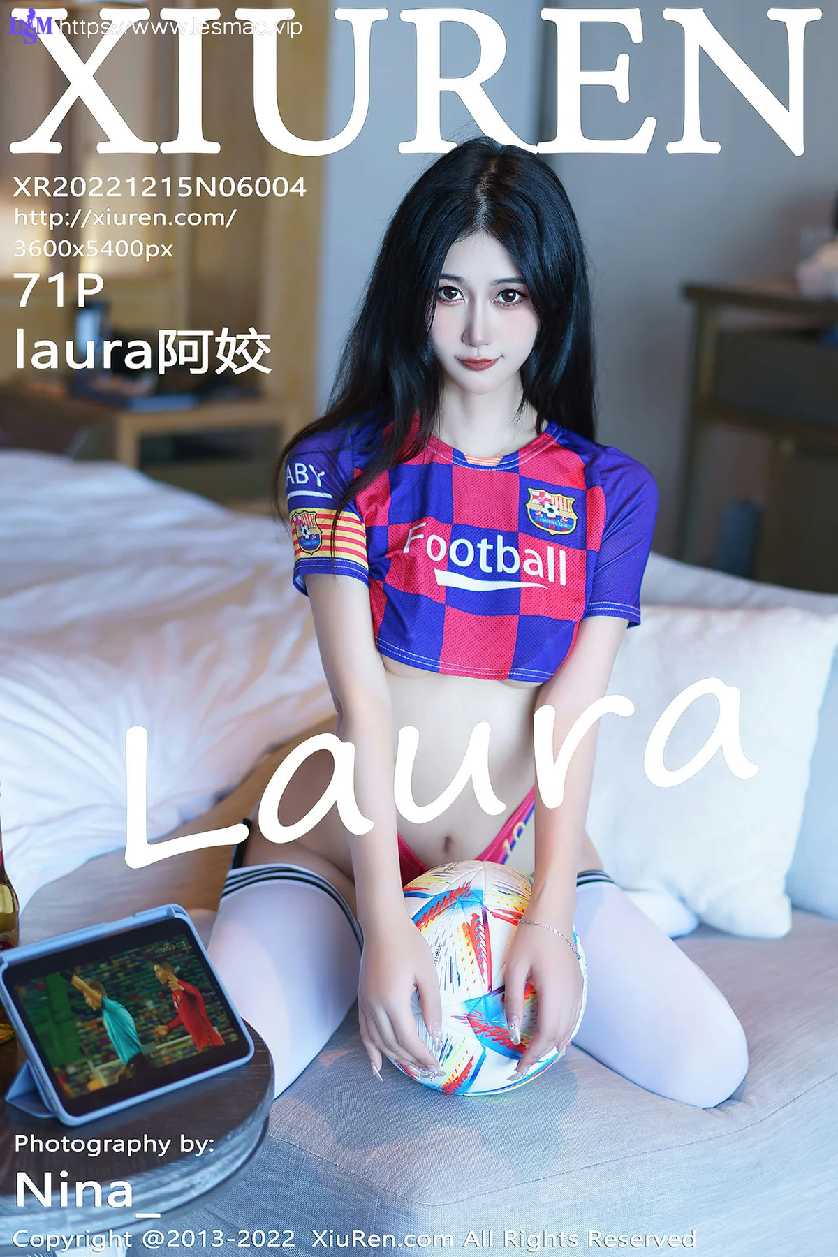 XiuRen 秀人 No.6004 laura阿姣 足球宝贝三亚旅拍 - 72