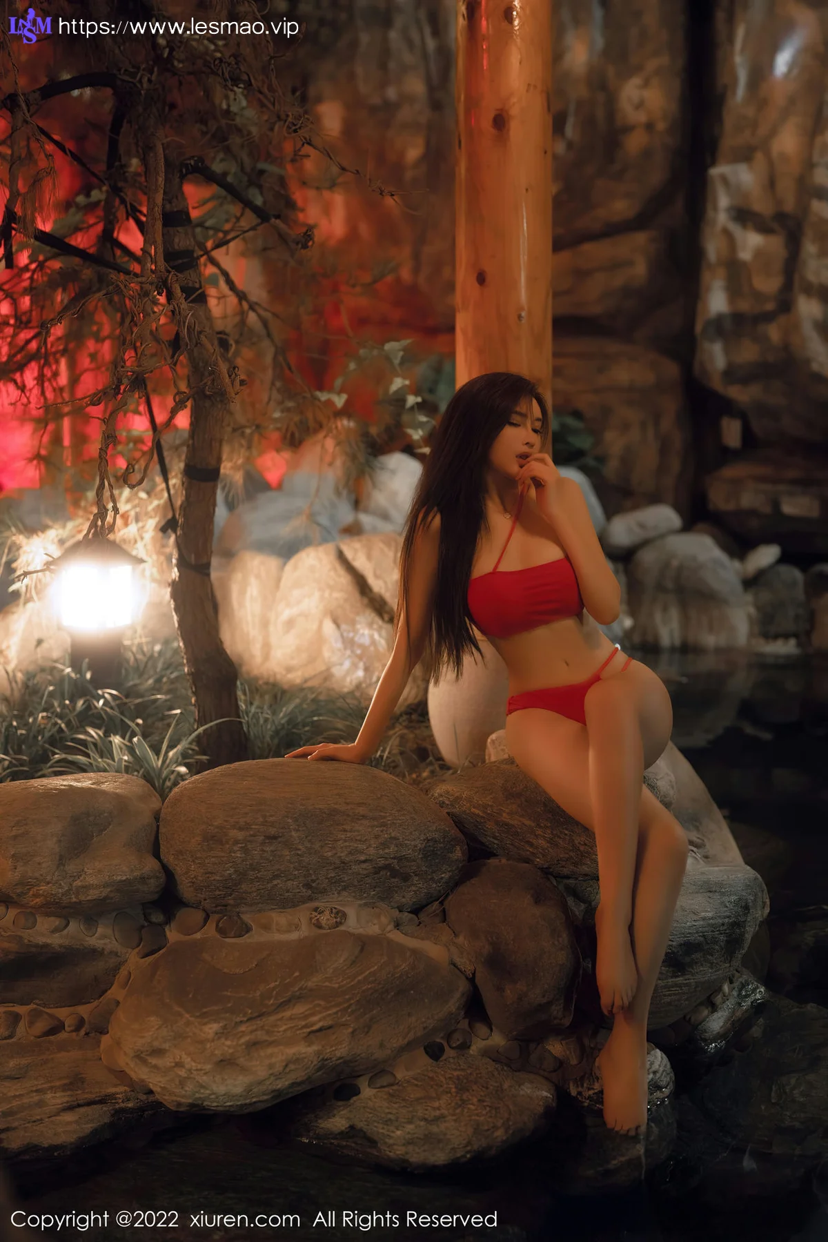 XiuRen 秀人 No.6014 Carol周妍希 温泉场景拍摄性感私房 - 33