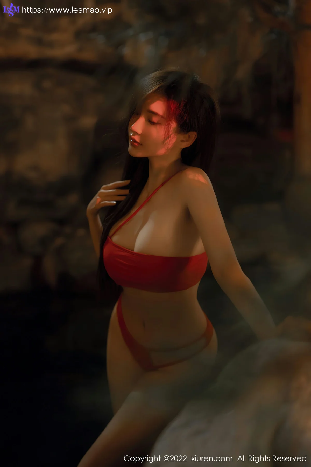 XiuRen 秀人 No.6014 Carol周妍希 温泉场景拍摄性感私房 - 46