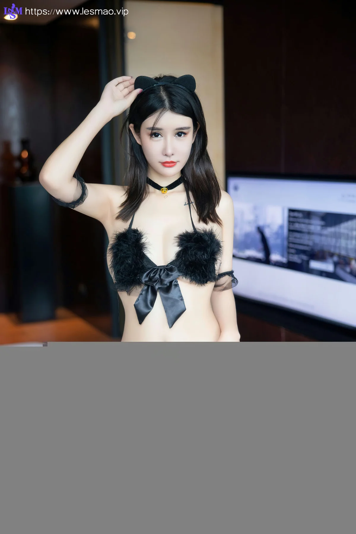 XiuRen 秀人 No.6018 夏沫沫tifa 毛绒比基尼性感写真 - 25
