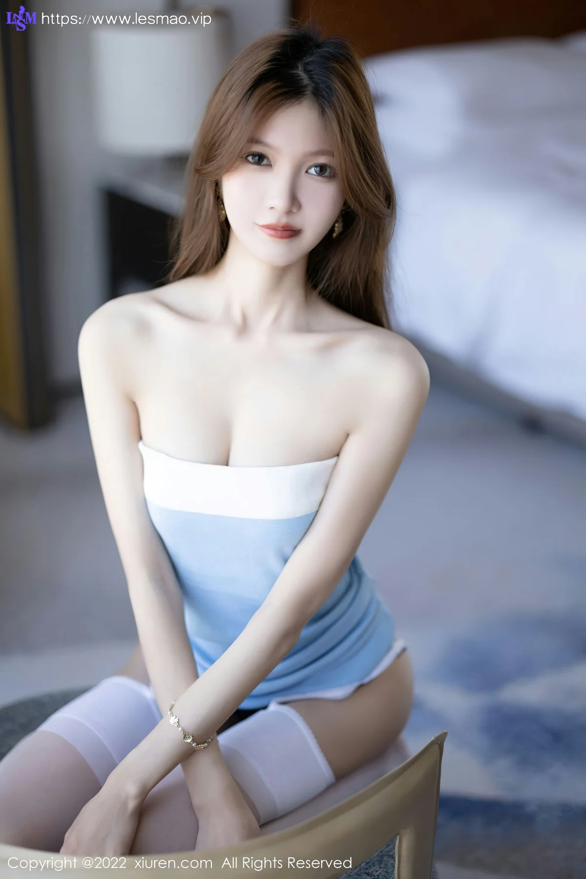 XiuRen 秀人 No.6019 程程程- 白色丝袜性感写真 - 33