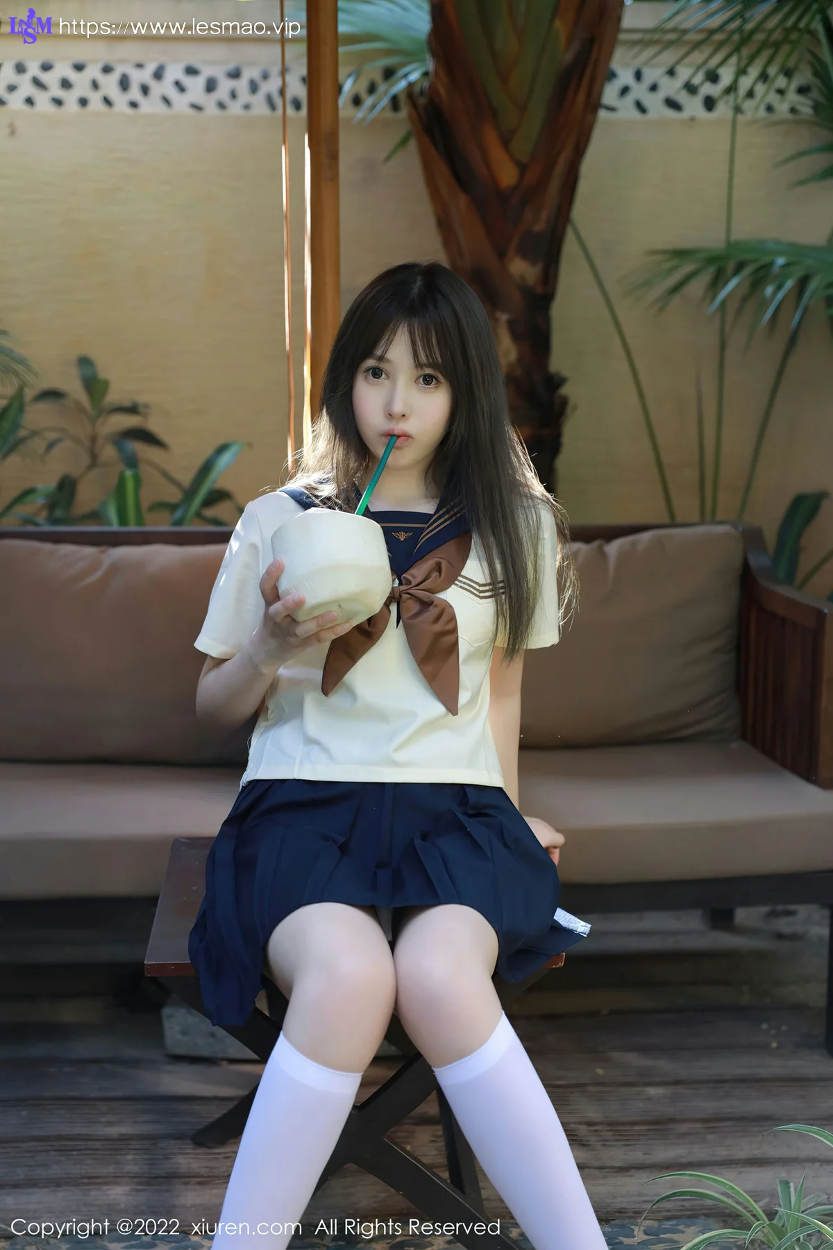 XiuRen 秀人 No.6021 Evelyn艾莉 白色水手服南京旅拍 - 2