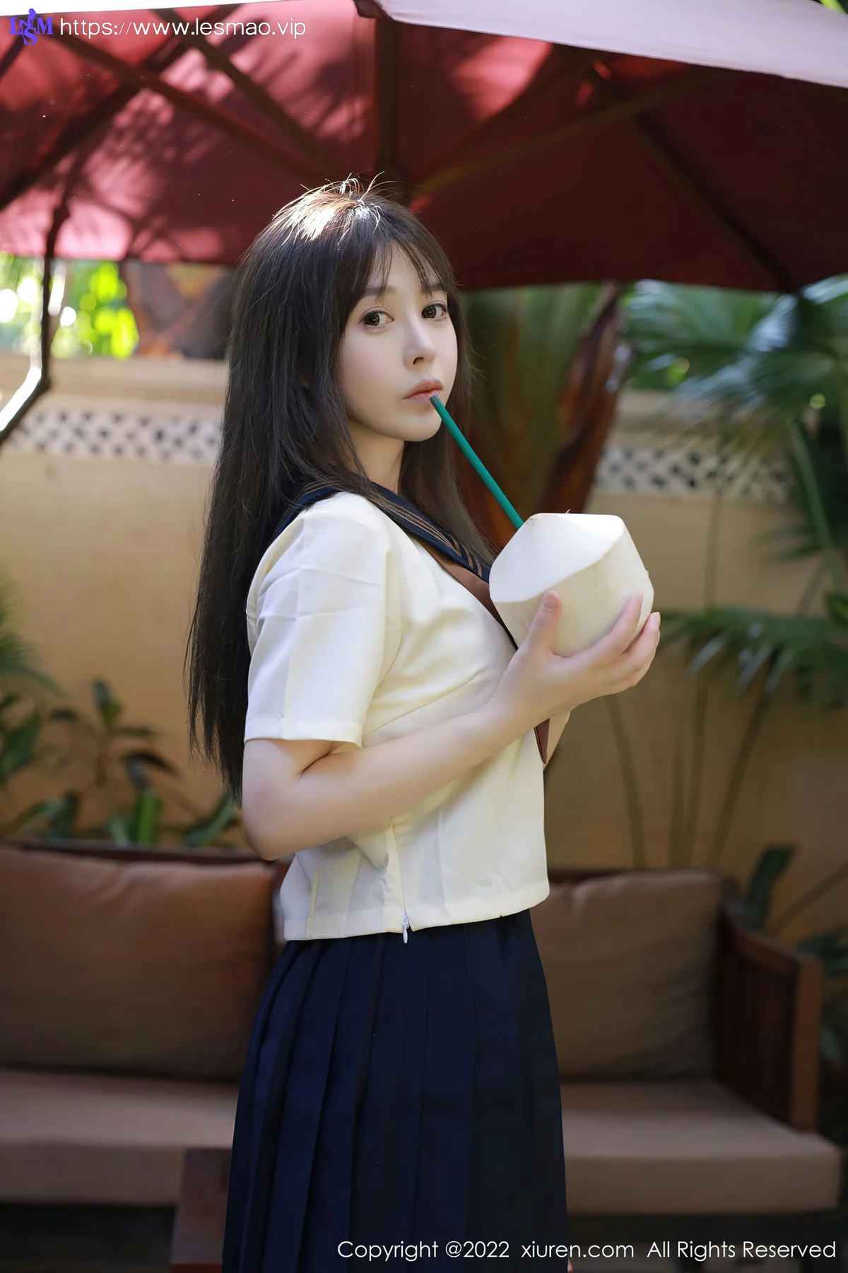 XiuRen 秀人 No.6021 Evelyn艾莉 白色水手服南京旅拍 - 3