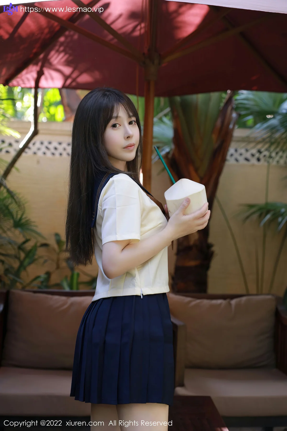 XiuRen 秀人 No.6021 Evelyn艾莉 白色水手服南京旅拍 - 4