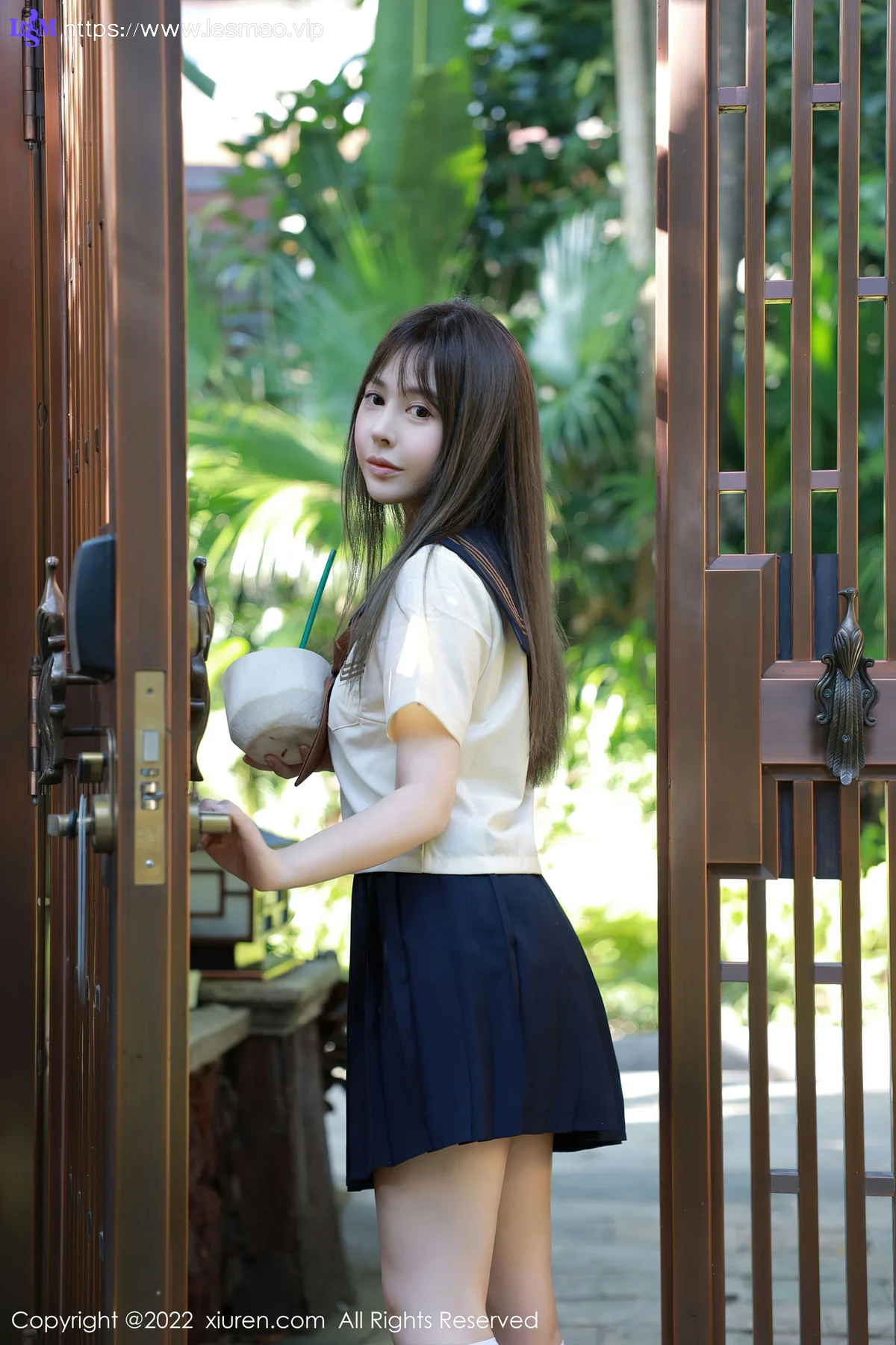 XiuRen 秀人 No.6021 Evelyn艾莉 白色水手服南京旅拍 - 11