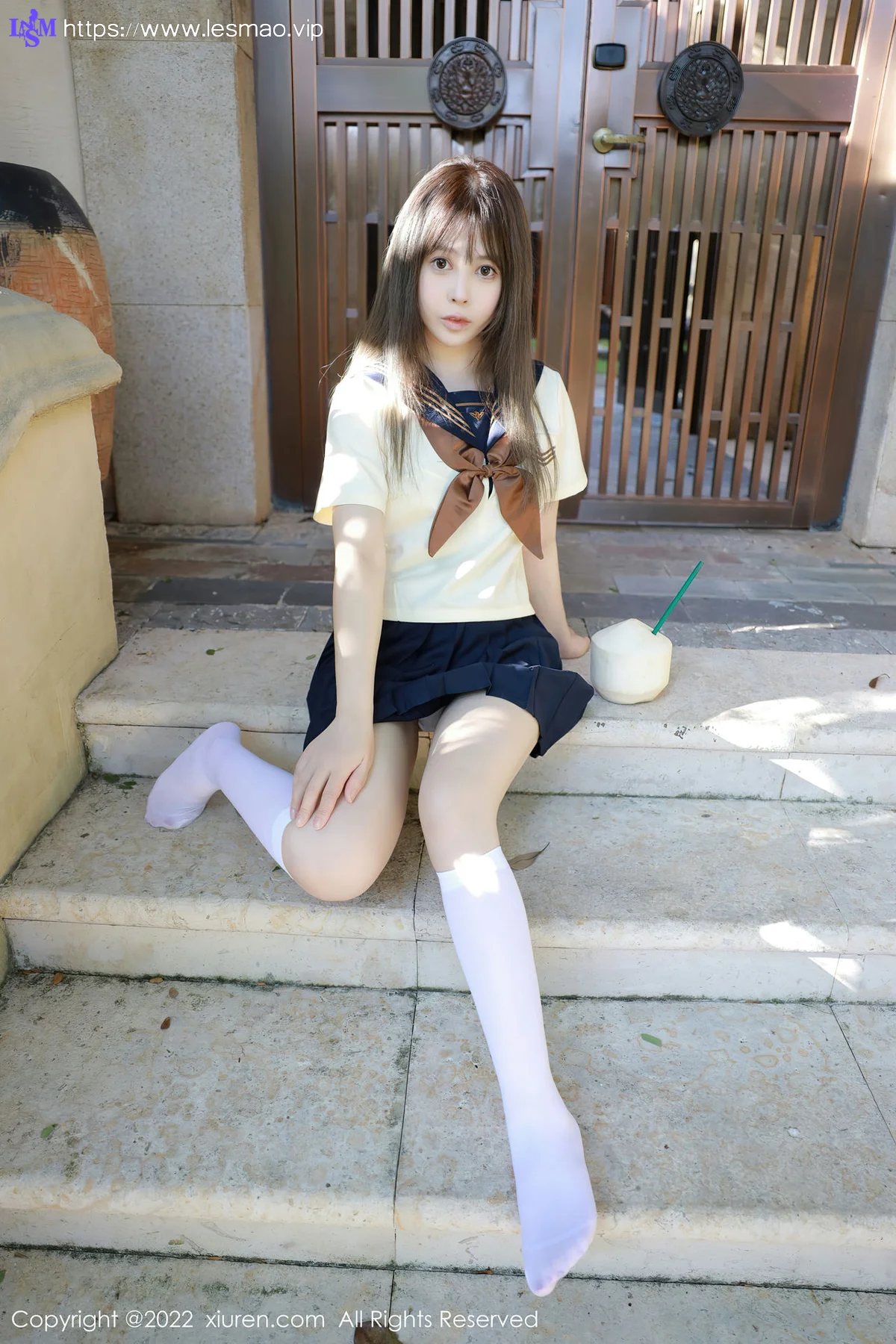 XiuRen 秀人 No.6021 Evelyn艾莉 白色水手服南京旅拍 - 27