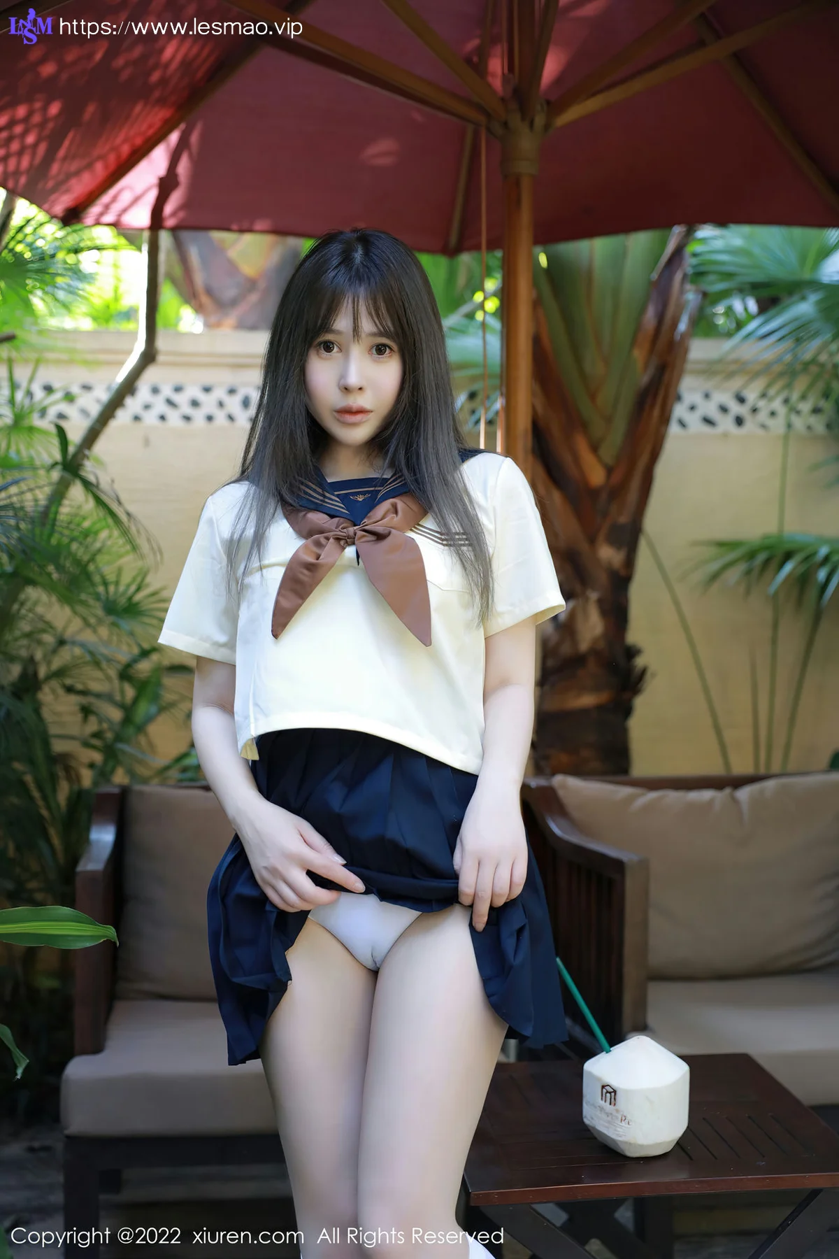 XiuRen 秀人 No.6021 Evelyn艾莉 白色水手服南京旅拍 - 33