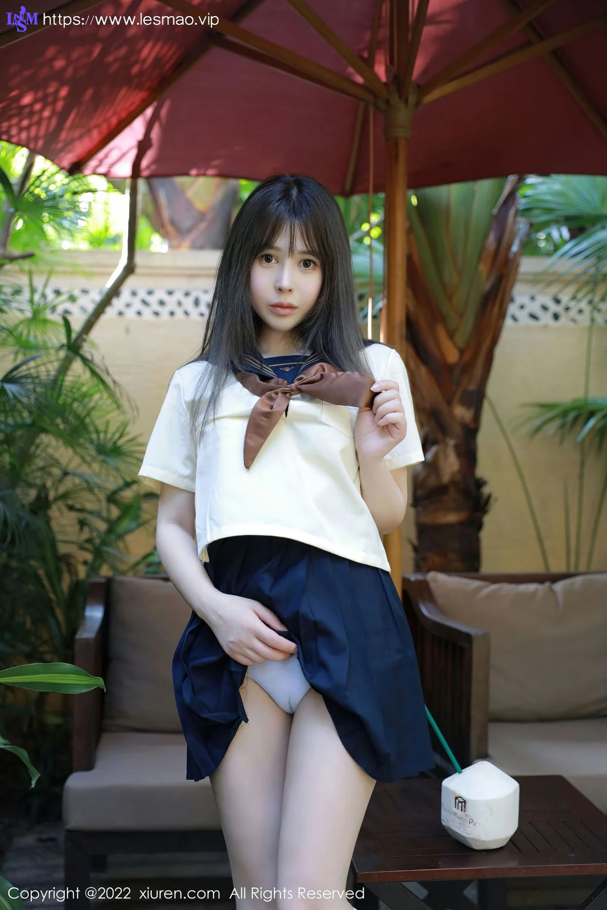 XiuRen 秀人 No.6021 Evelyn艾莉 白色水手服南京旅拍 - 34