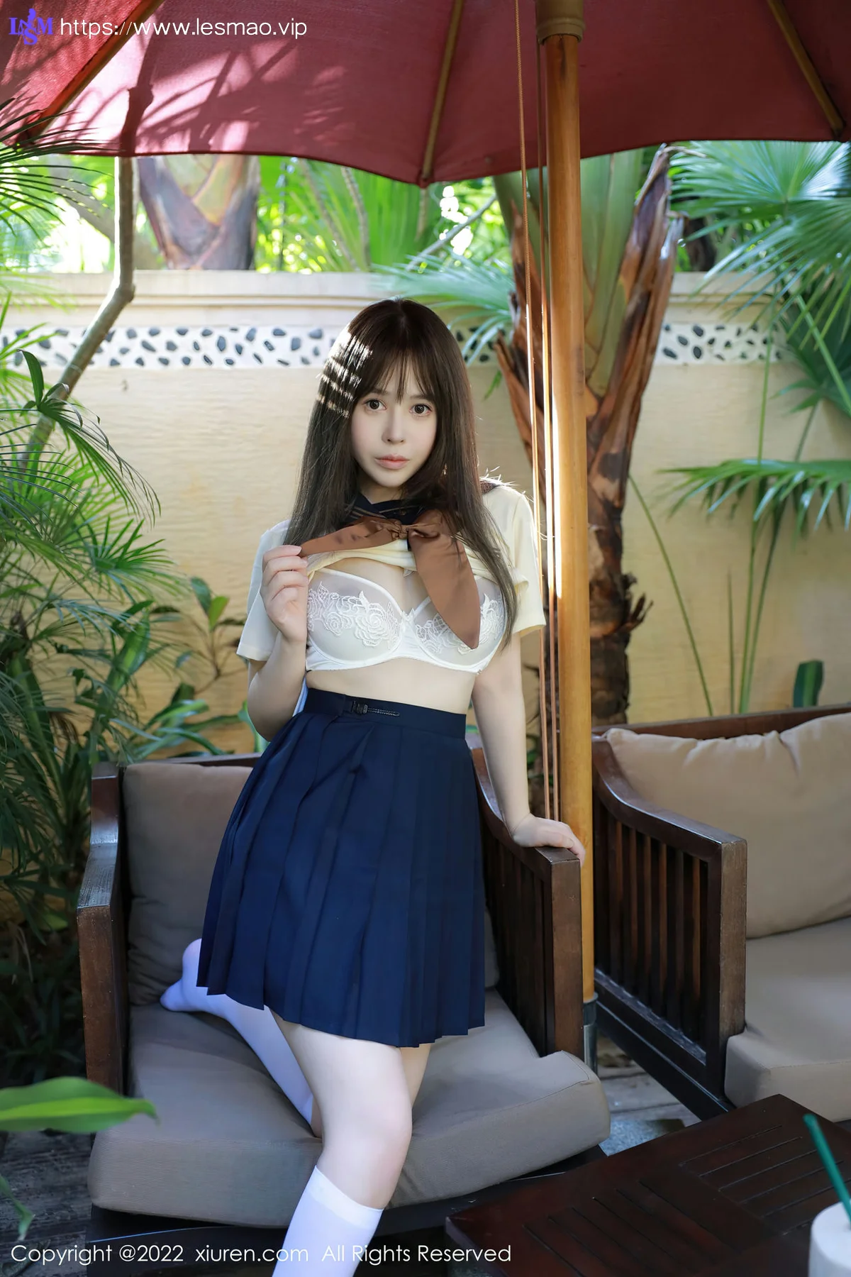 XiuRen 秀人 No.6021 Evelyn艾莉 白色水手服南京旅拍 - 38