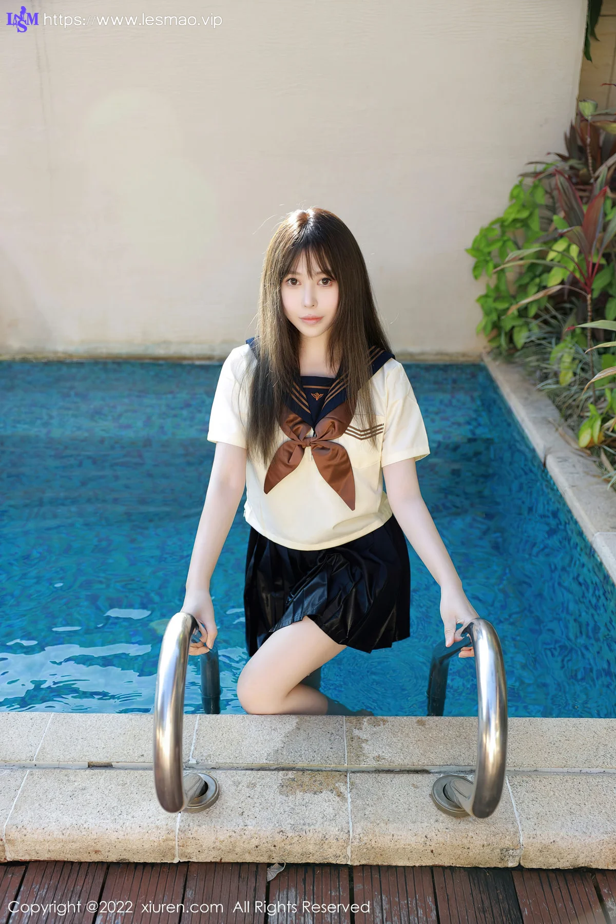 XiuRen 秀人 No.6021 Evelyn艾莉 白色水手服南京旅拍 - 57
