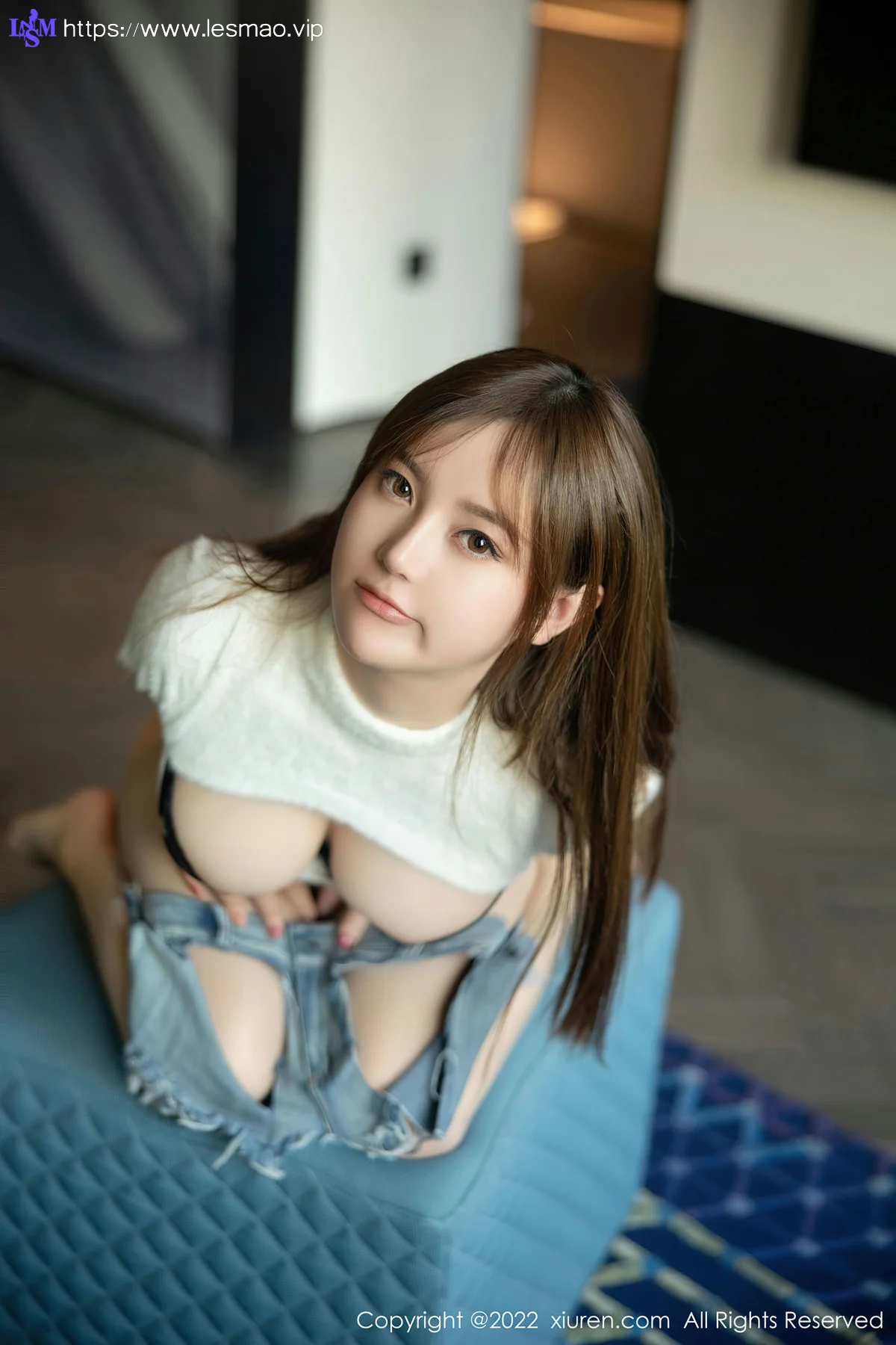 XiuRen 秀人 No.6035 豆瓣酱 诱惑少女萝莉 - 46