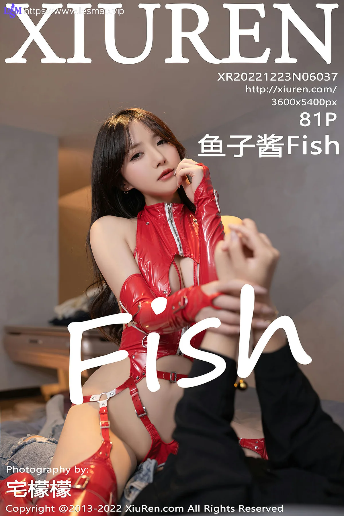 XiuRen 秀人 No.6037 鱼子酱fish 圣诞连体衣 - 82