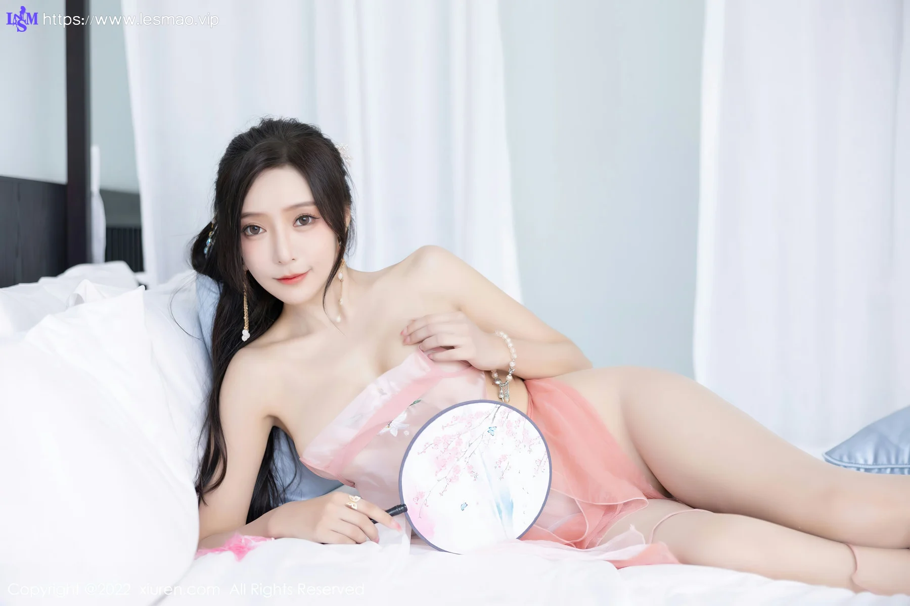 XiuRen 秀人 No.6040 王馨瑶 透视粉嫩肚兜 - 62