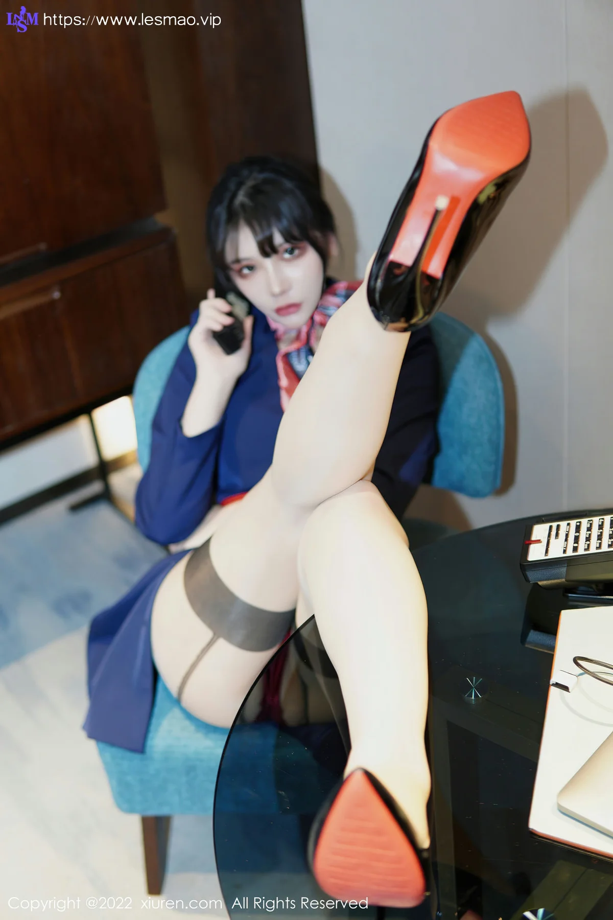 XiuRen 秀人 No.6048 桃桃子 空姐制服新人第二套写真 - 27