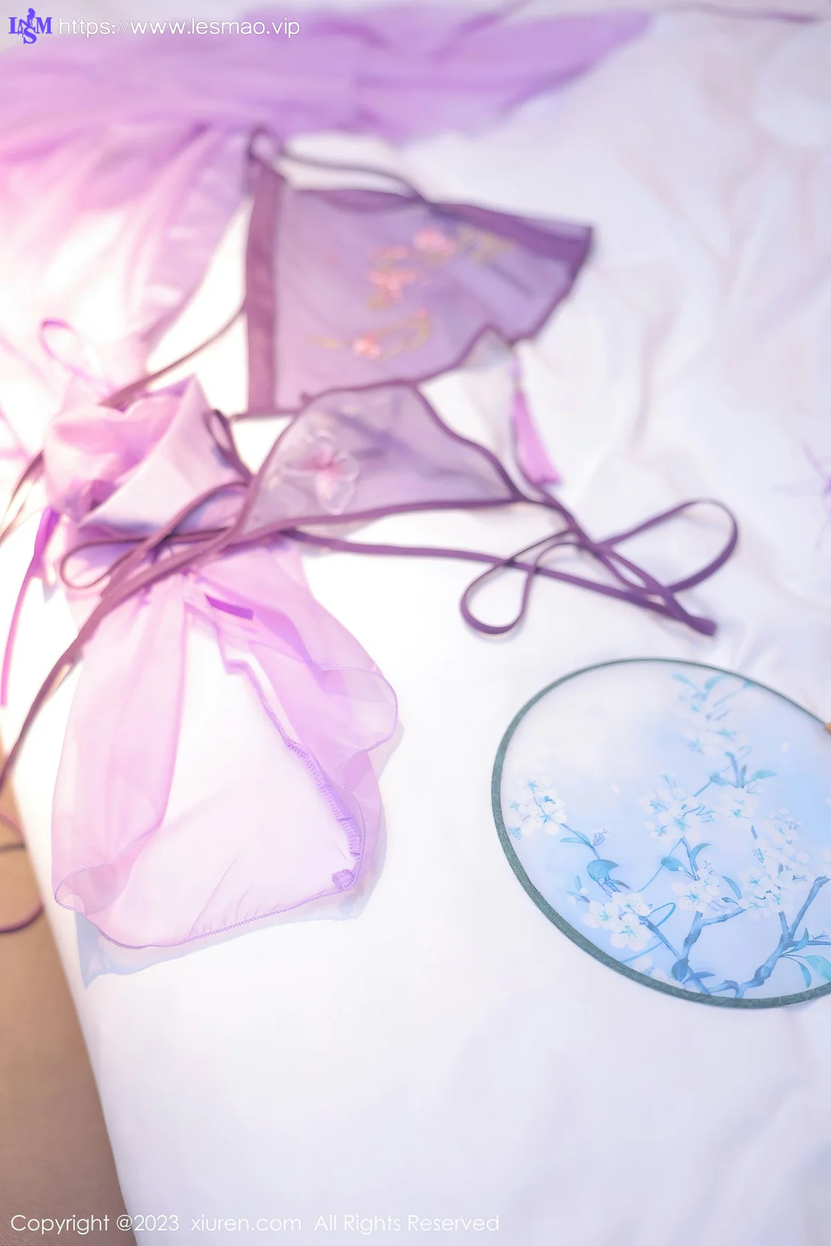 XiuRen 秀人 No.6077 美羊羊 紫色古装服饰性感写真 - 82