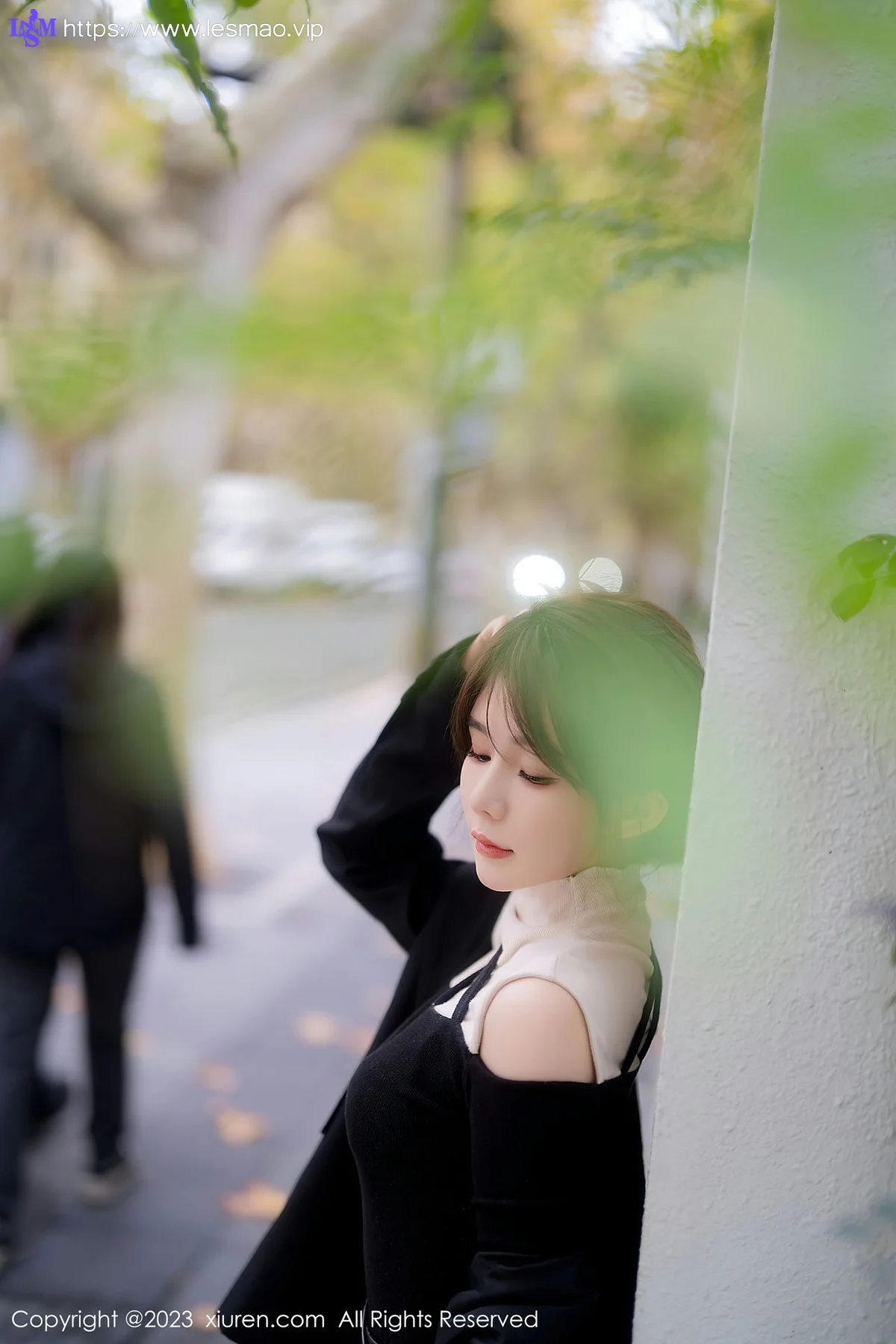 XiuRen 秀人 No.6080 婠婠么 上衣皮短裙写真 - 12