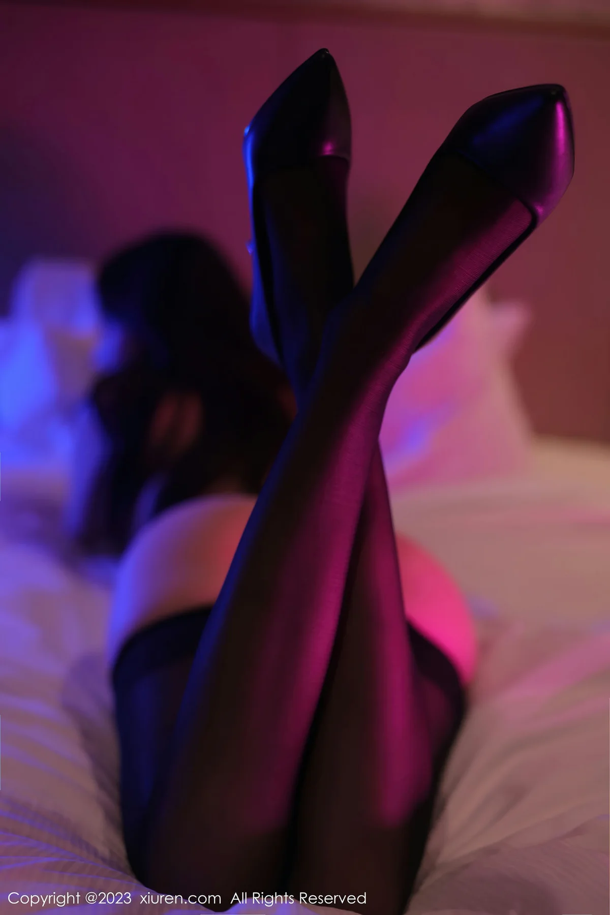 XiuRen 秀人 No.6083 薇薇酱 性感白色睡袍写真 - 75