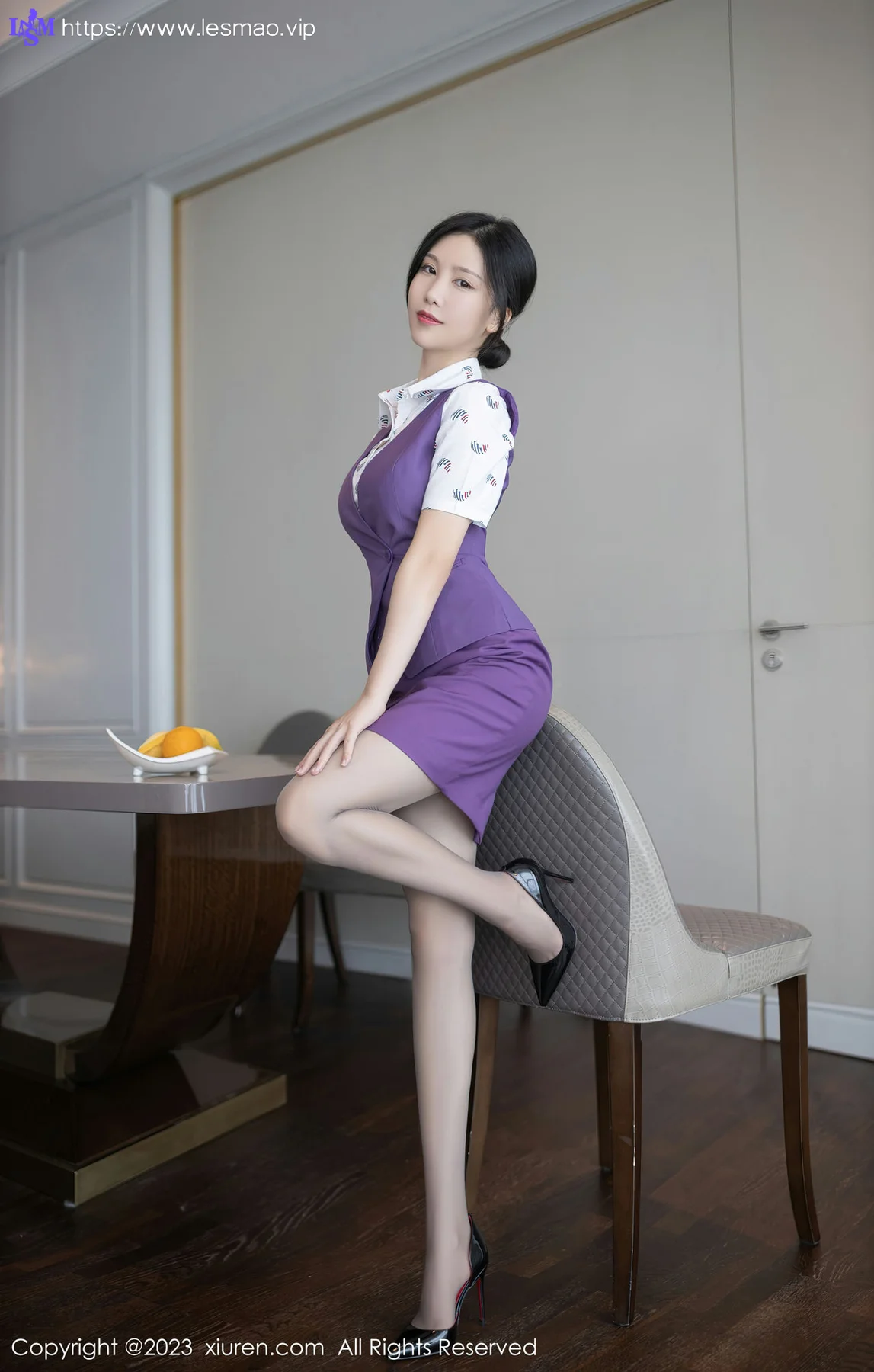 XiuRen 秀人 No.6084 利世 空姐制服性感写真 - 12