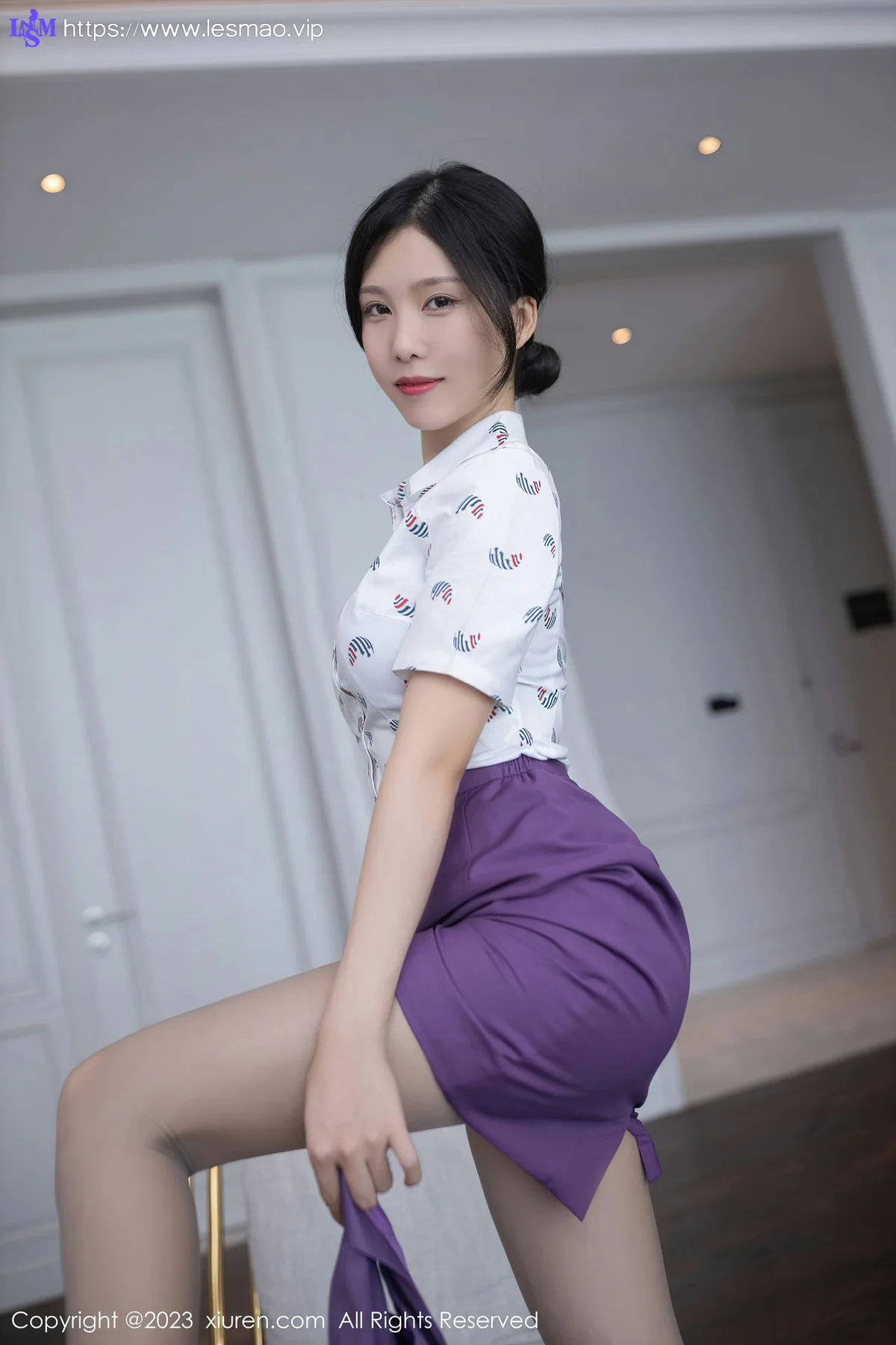 XiuRen 秀人 No.6084 利世 空姐制服性感写真 - 34