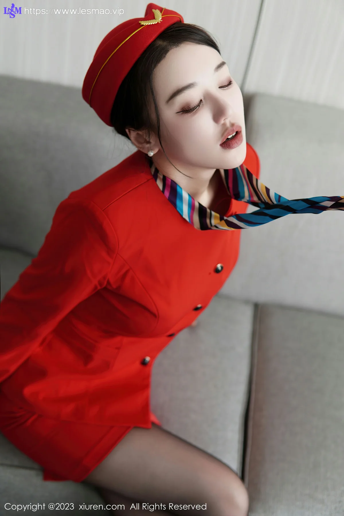 XiuRen 秀人 No.6088 米娜MnaL E罩杯白色旗袍写真 - 11