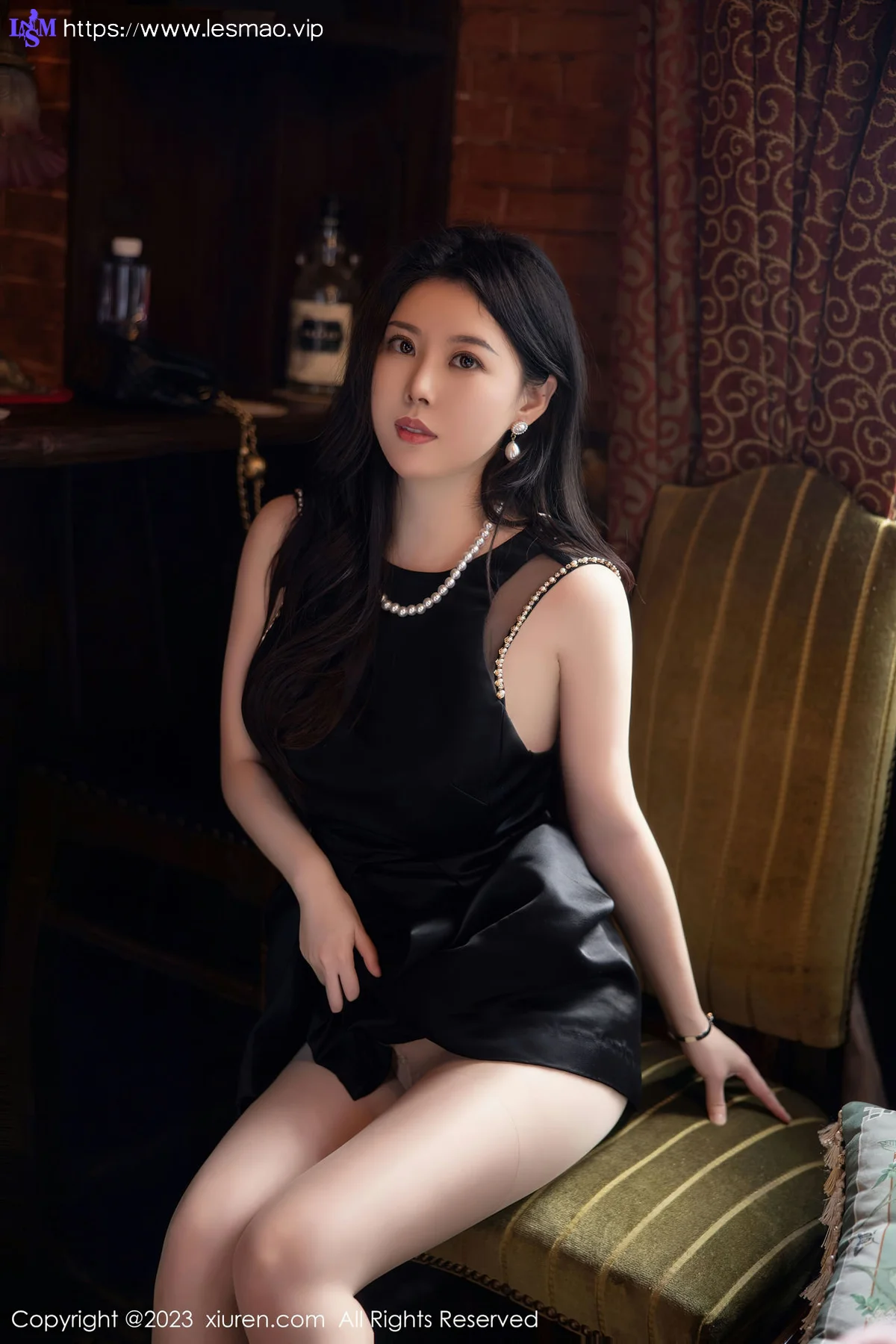 XiuRen 秀人 No.6089 白茹雪 红色蕾丝内衣写真 - 19