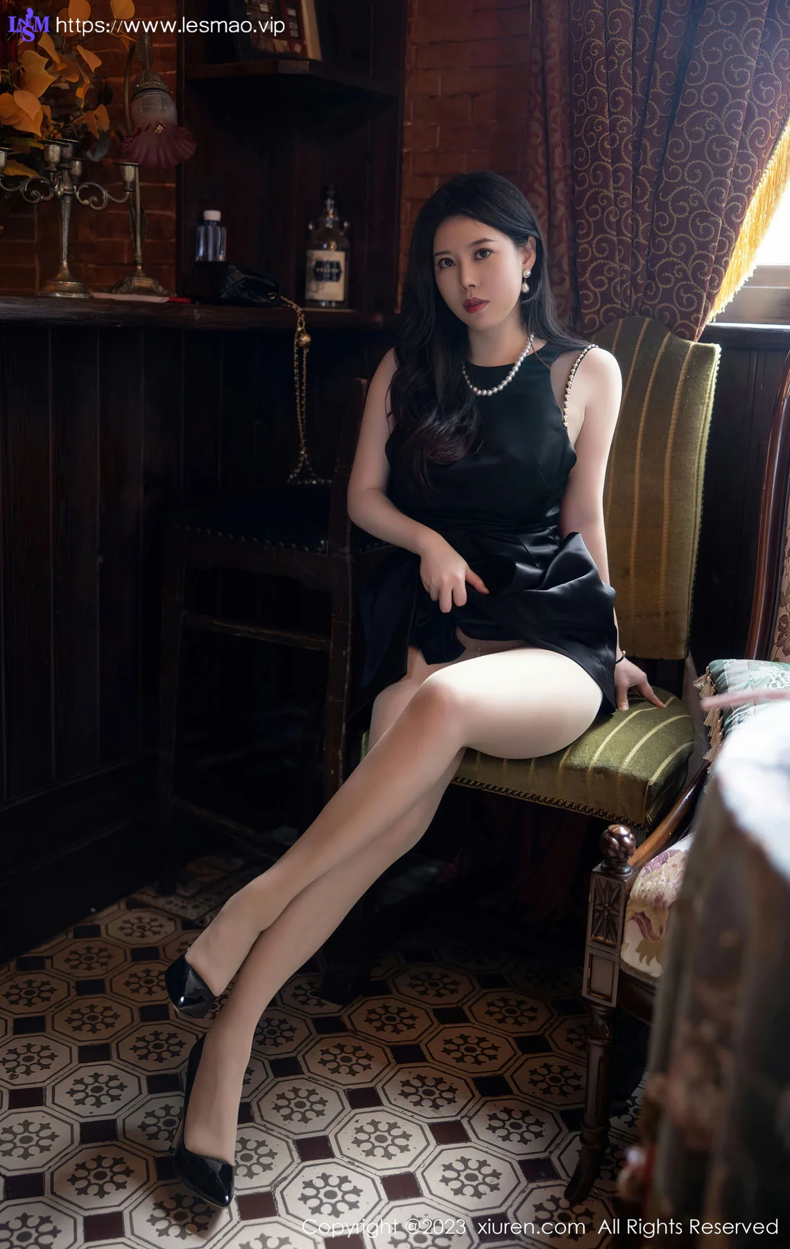 XiuRen 秀人 No.6089 白茹雪 红色蕾丝内衣写真 - 20