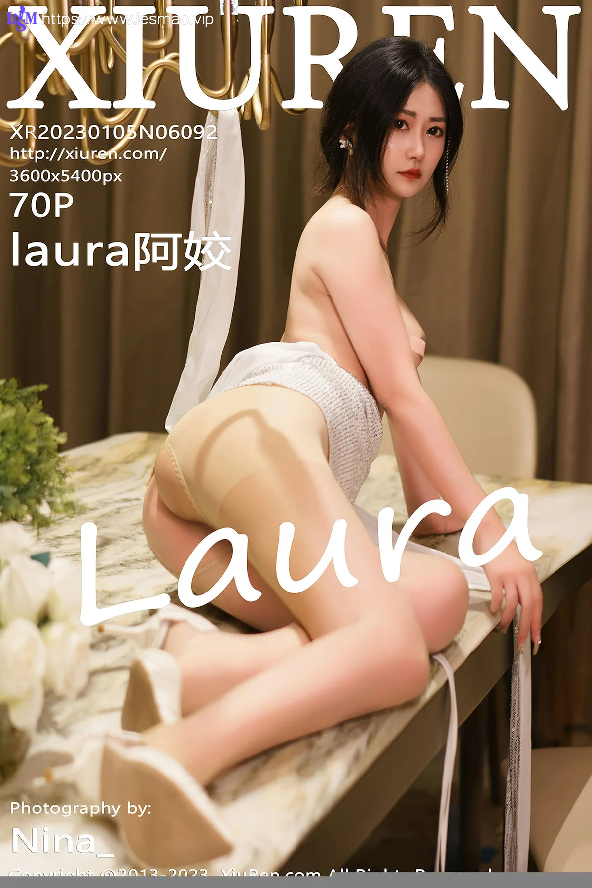 XiuRen 秀人 No.6092 laura阿姣 原色丝袜三亚旅拍 - 71