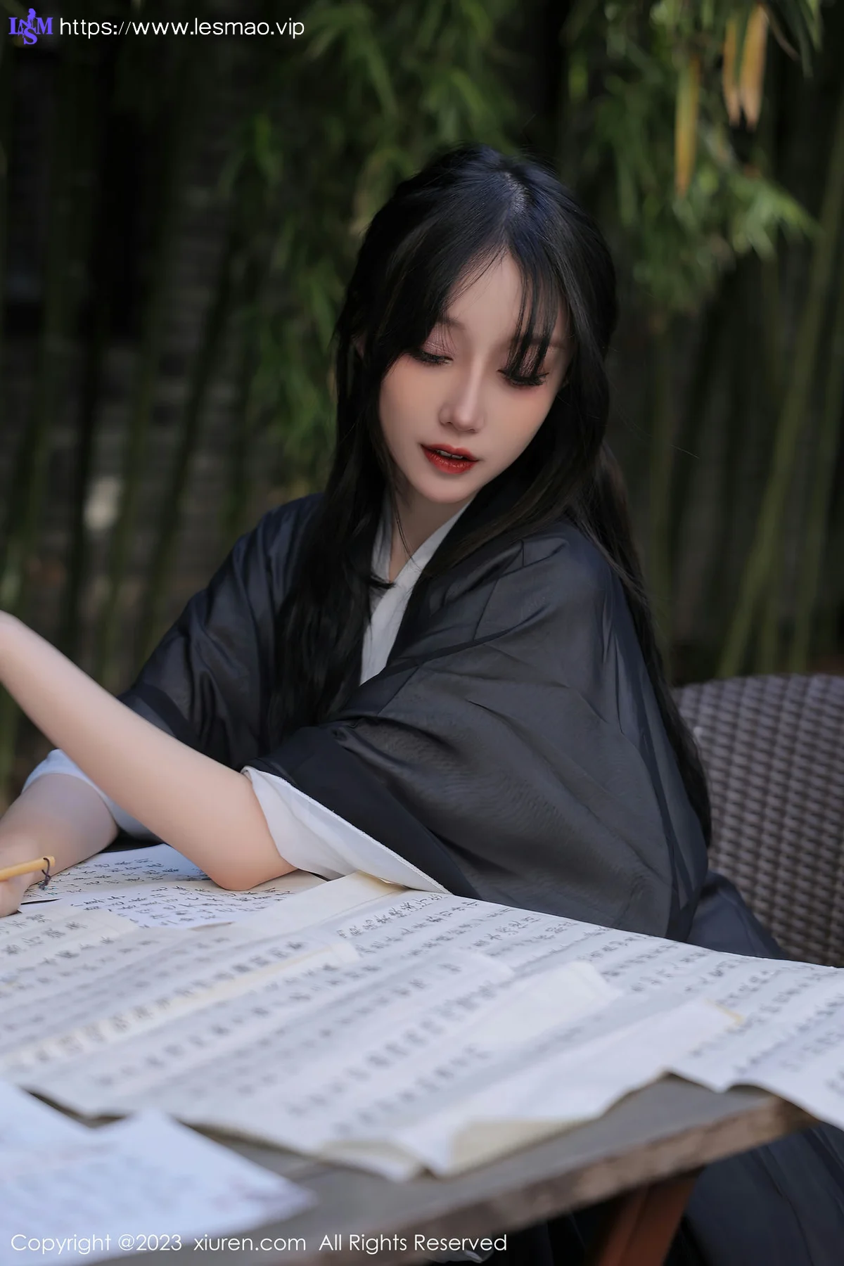 XiuRen 秀人 No.6094 玥儿玥er 白色古装服饰十月海南旅拍 - 4
