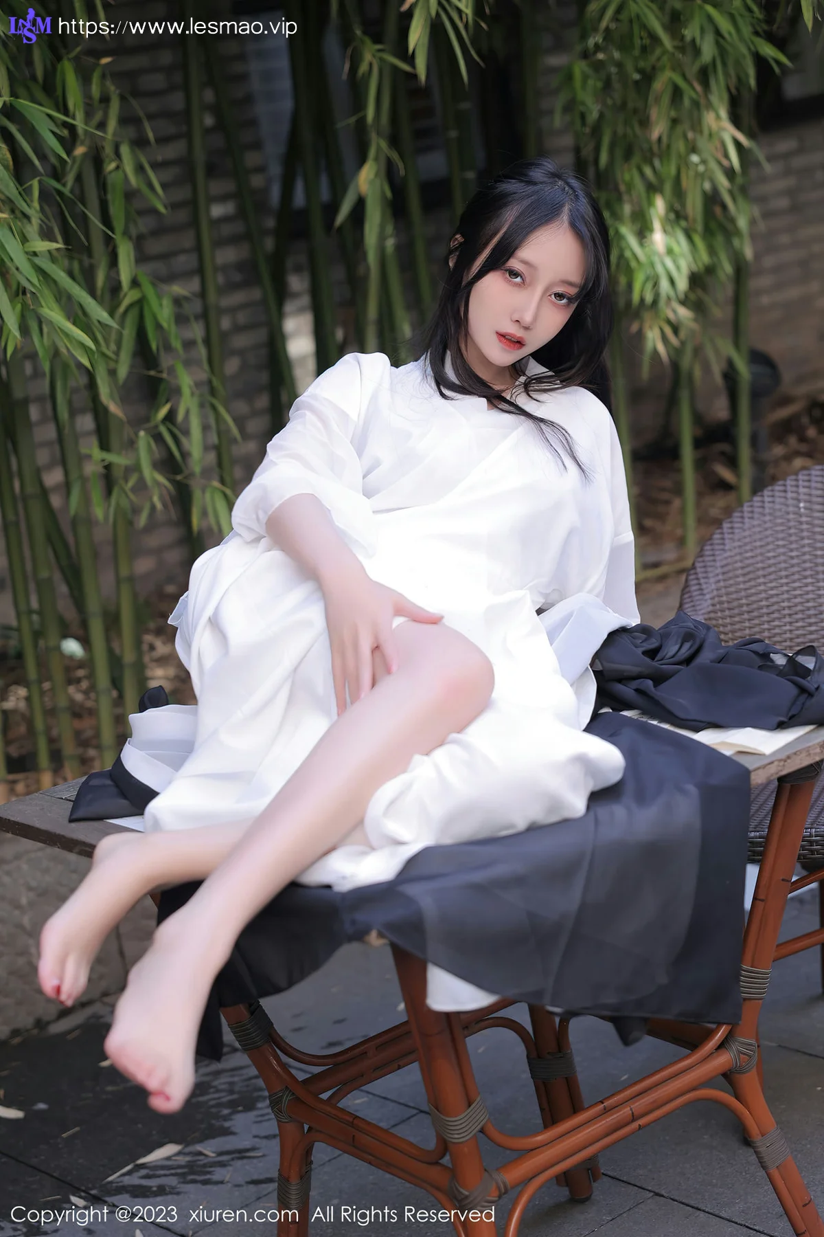 XiuRen 秀人 No.6094 玥儿玥er 白色古装服饰十月海南旅拍 - 30