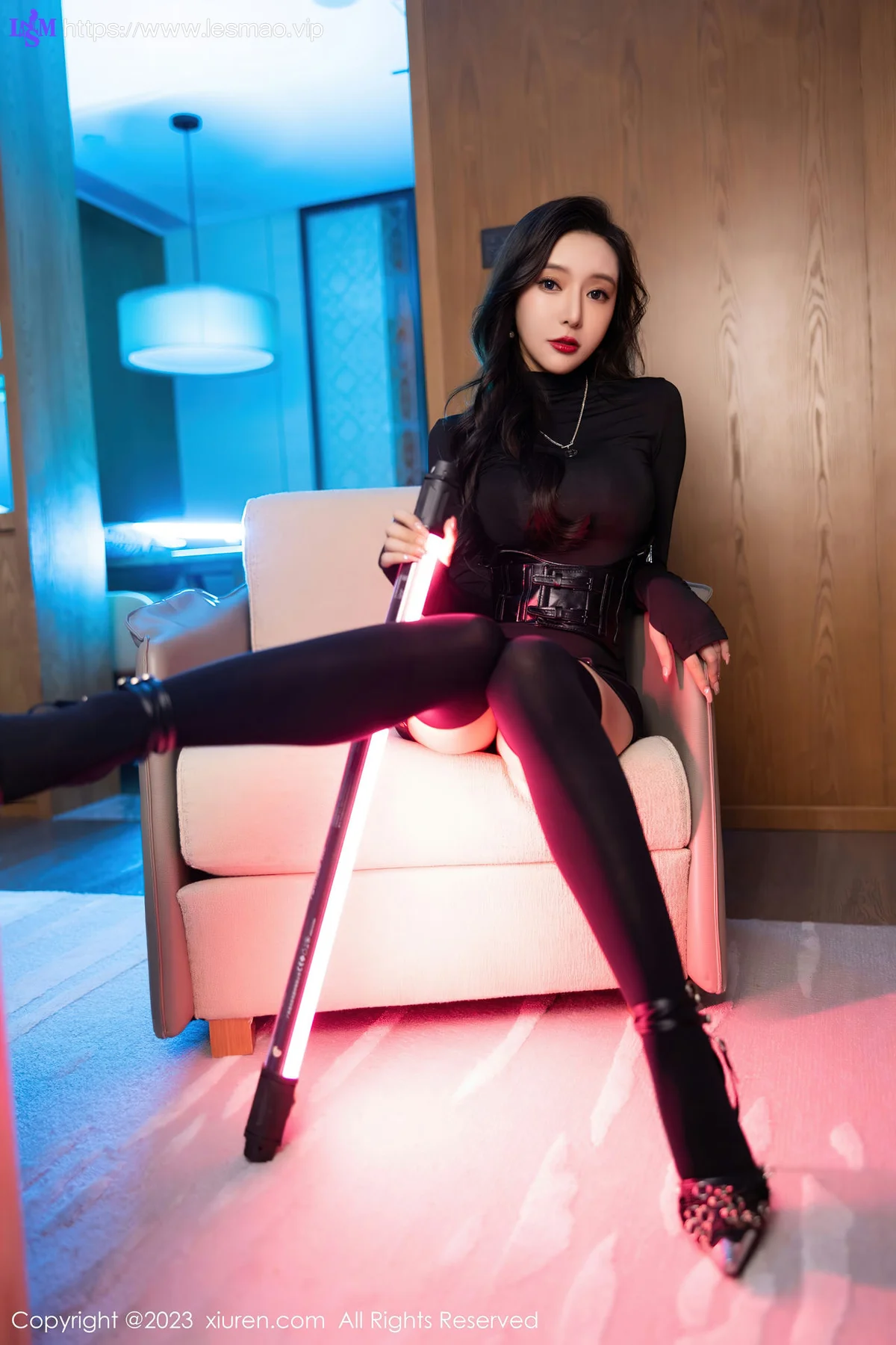 XiuRen 秀人 No.6099 王馨瑶yanni 暗红色蕾丝内衣性感写真 - 35
