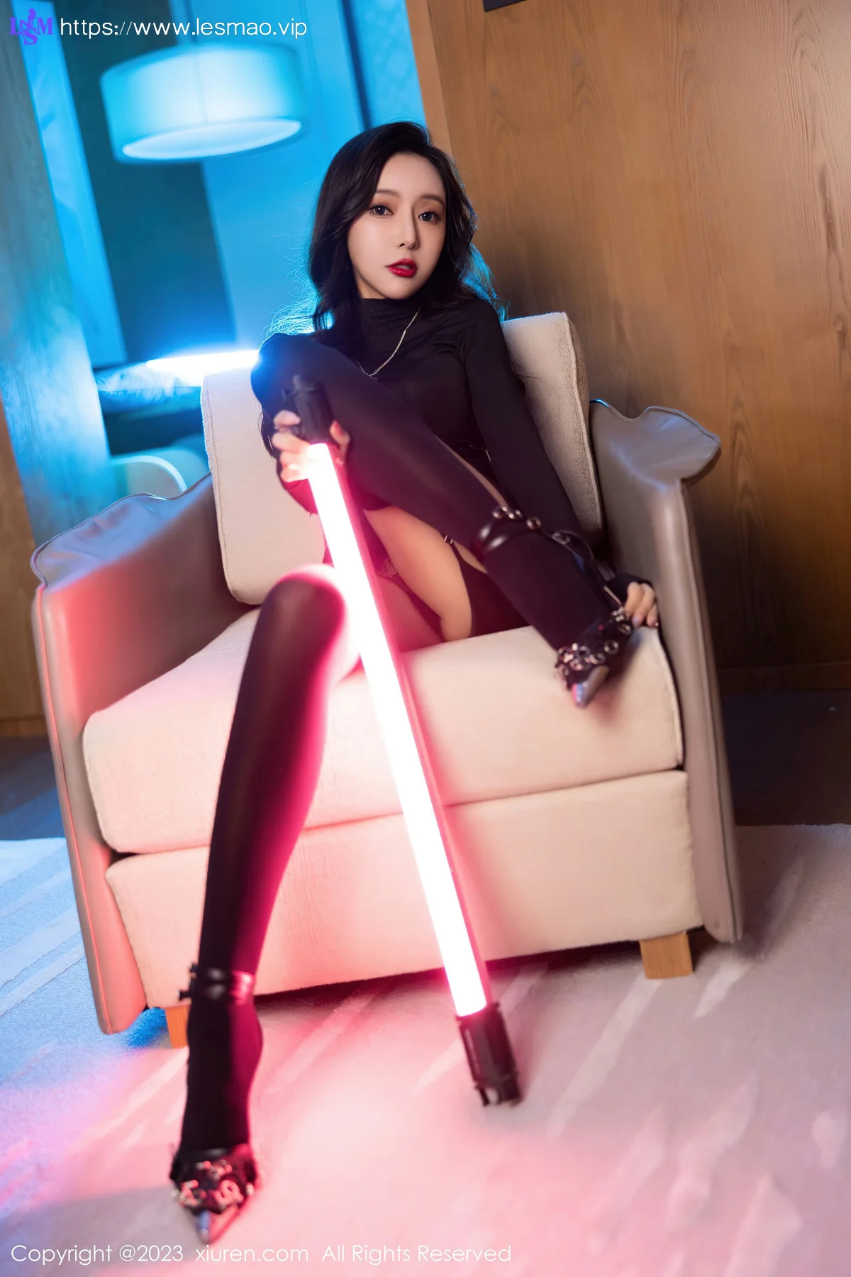 XiuRen 秀人 No.6099 王馨瑶yanni 暗红色蕾丝内衣性感写真 - 38