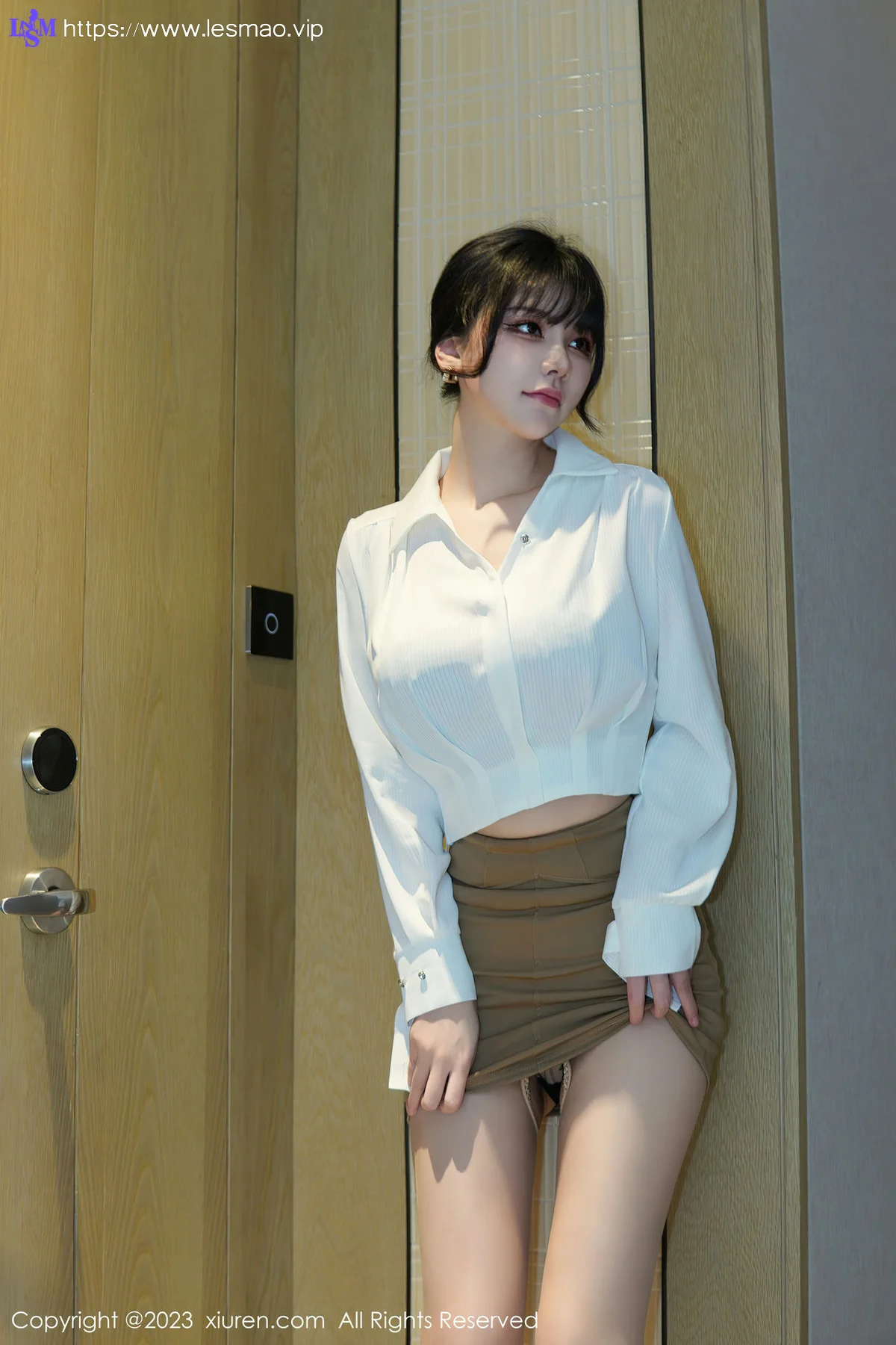 XiuRen 秀人 No.6111 桃桃子_ 新人蕾丝内衣性感写真 - 18