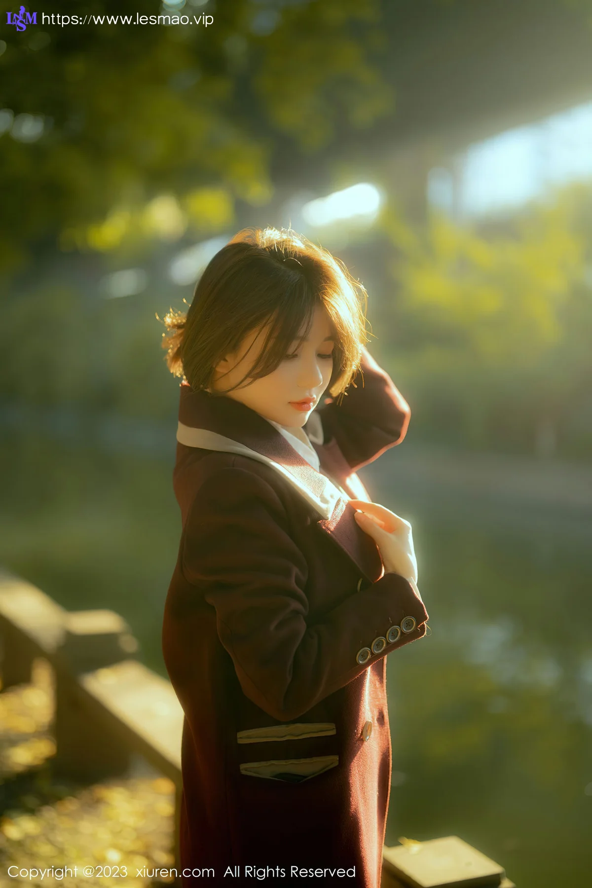 XiuRen 秀人 No.6137 婠婠么 白T黑色短裙 性感写真 - 22