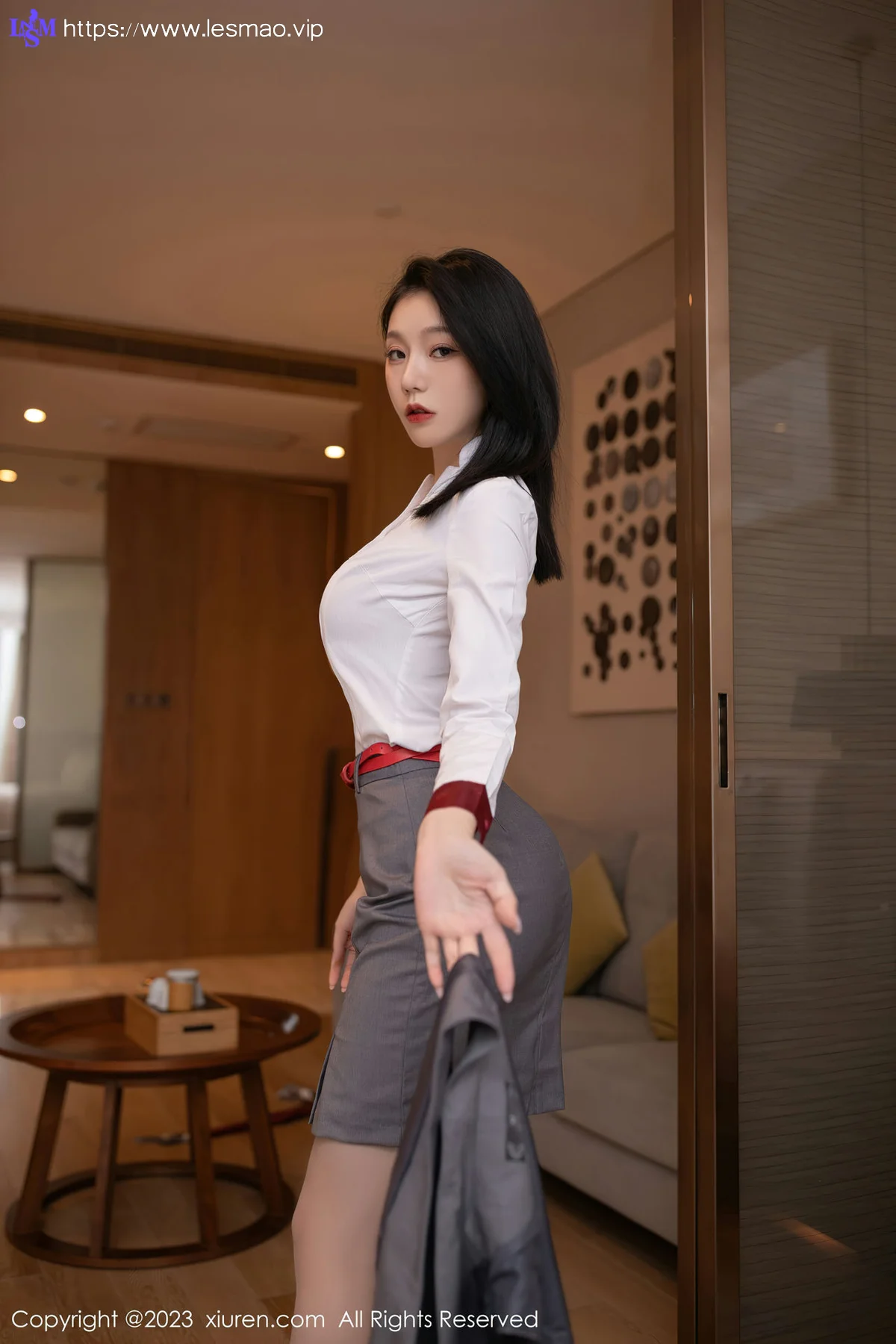 XiuRen 秀人 No.6148 安然anran 空姐角色扮演写真 - 22