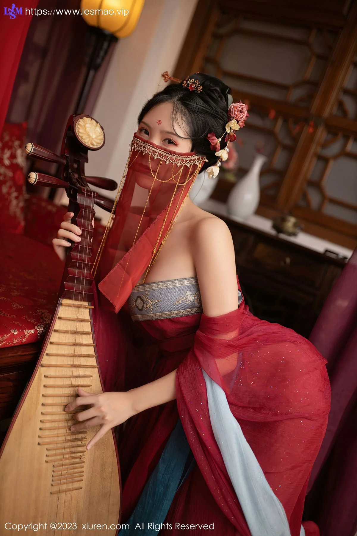 XiuRen 秀人 No.6154 利世 性感歌姬角色扮演写真 - 12