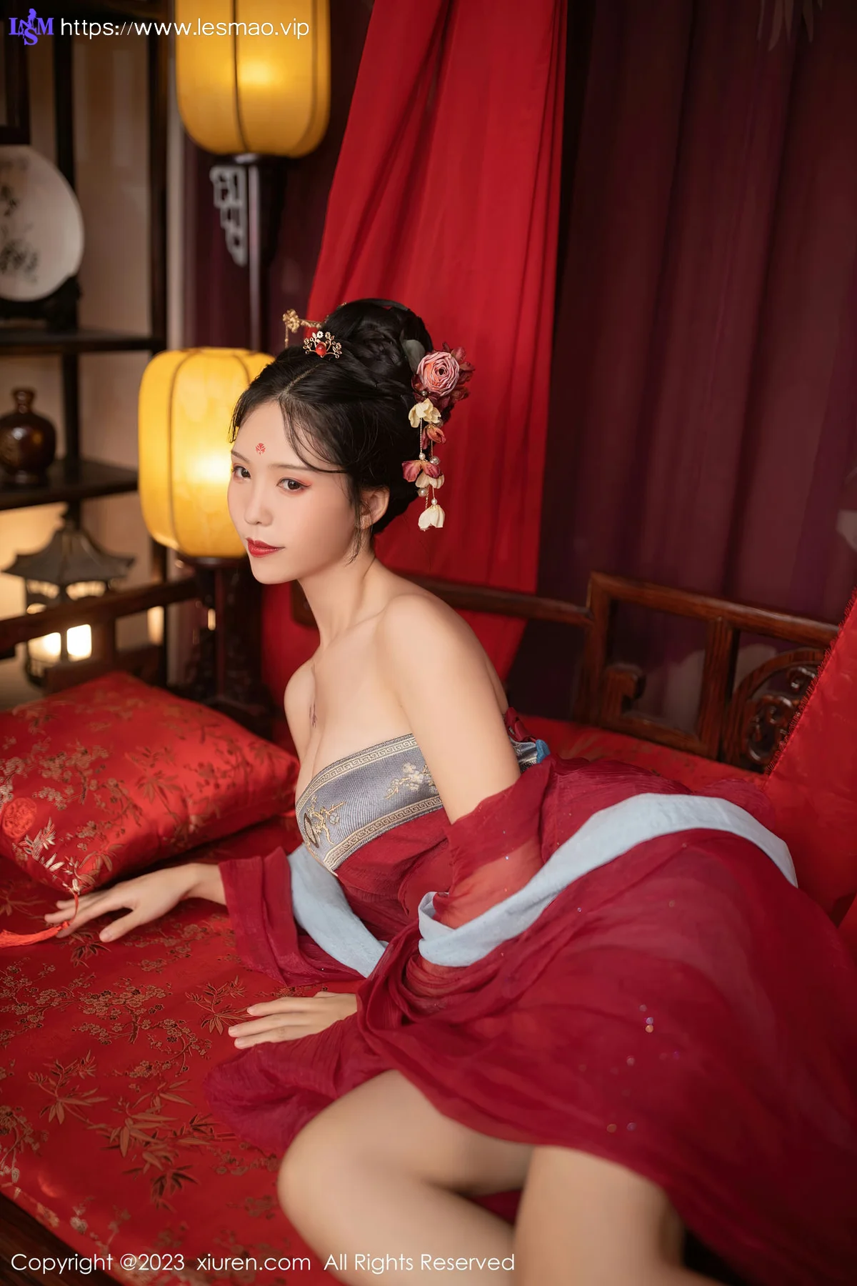 XiuRen 秀人 No.6154 利世 性感歌姬角色扮演写真 - 18
