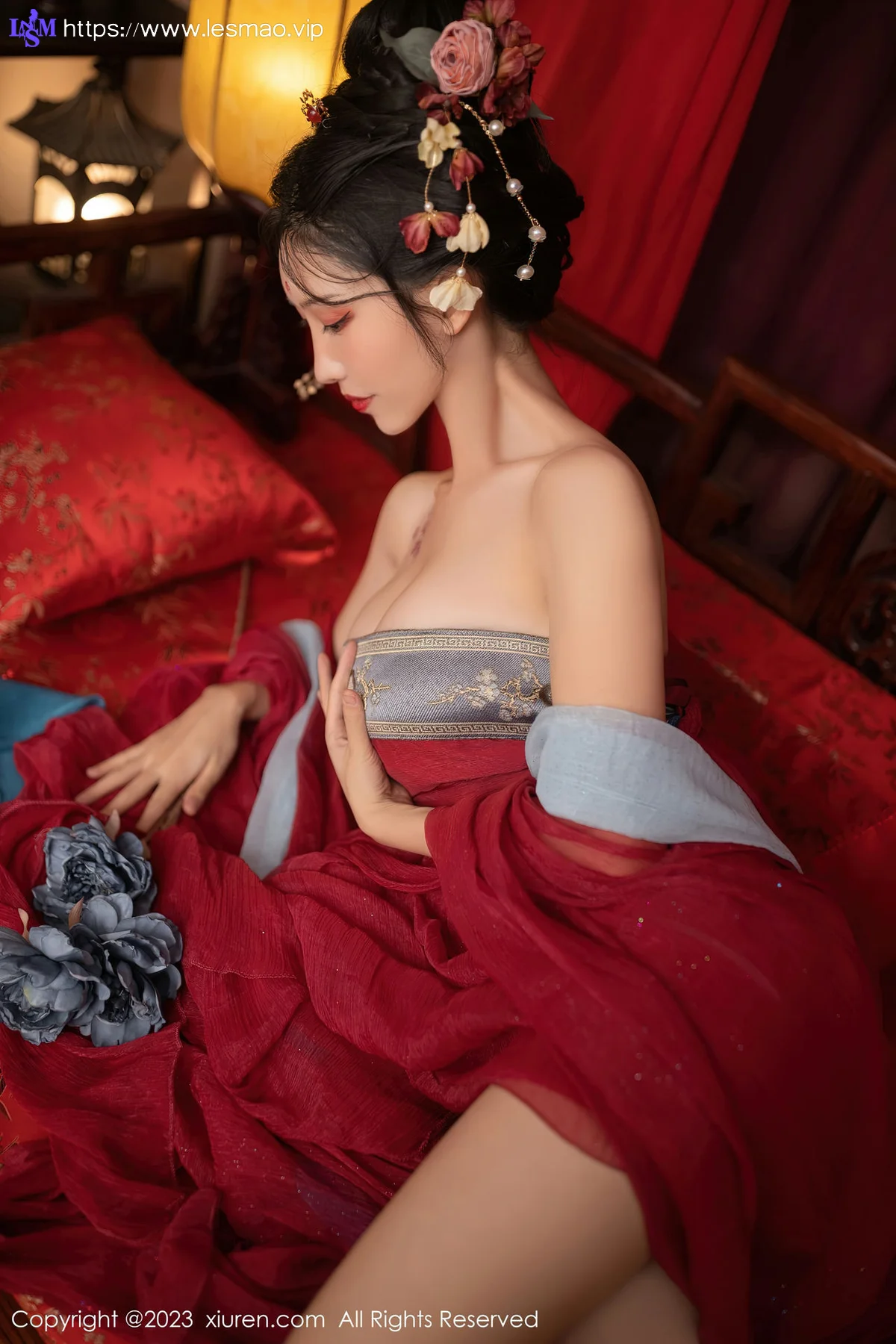 XiuRen 秀人 No.6154 利世 性感歌姬角色扮演写真 - 23
