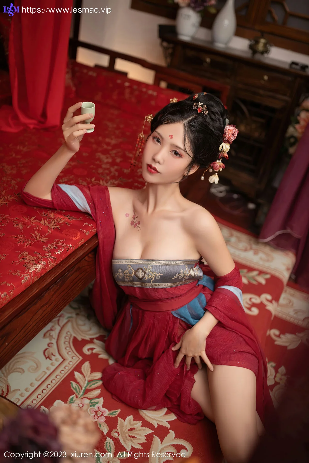 XiuRen 秀人 No.6154 利世 性感歌姬角色扮演写真 - 27