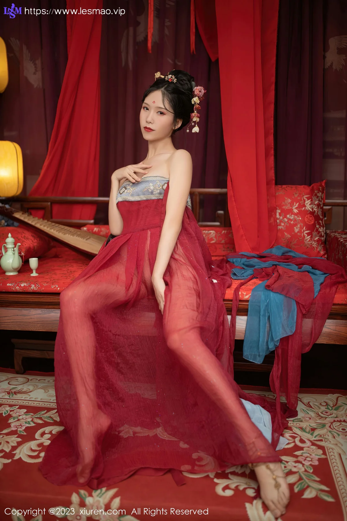 XiuRen 秀人 No.6154 利世 性感歌姬角色扮演写真 - 30